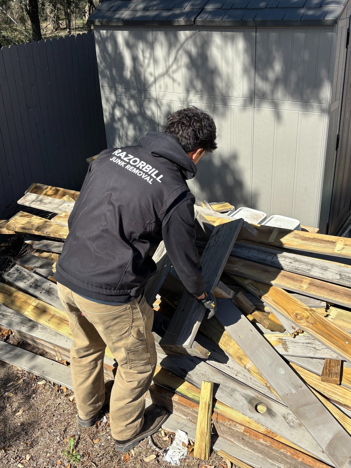 Razorbill Junk Removal Scrap Wood