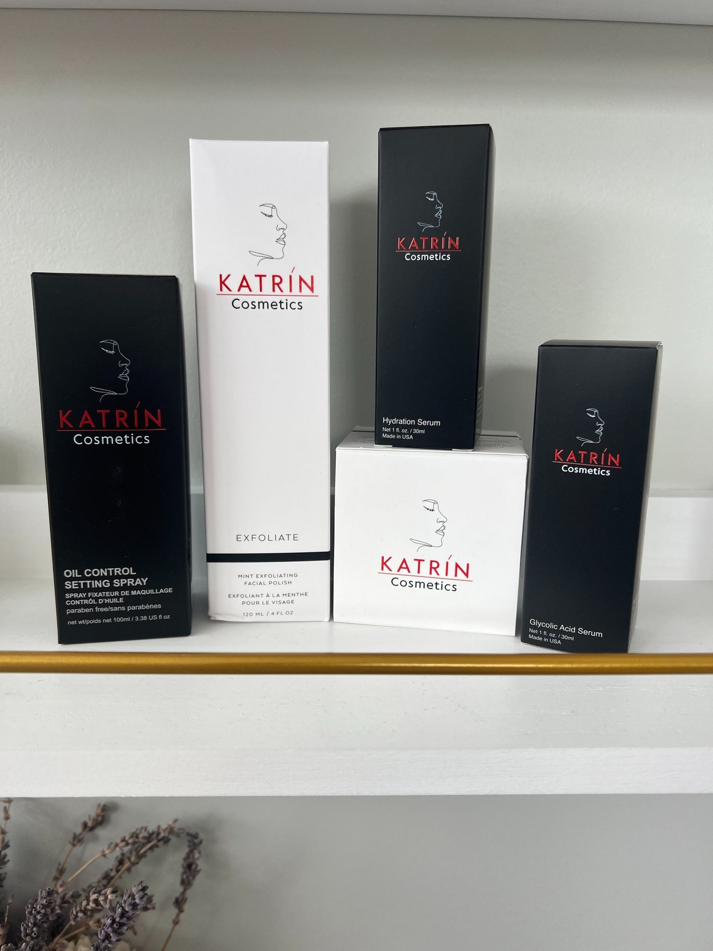Professional medical-grade skincare products at Katrin Beauty Studio Sausalito.
