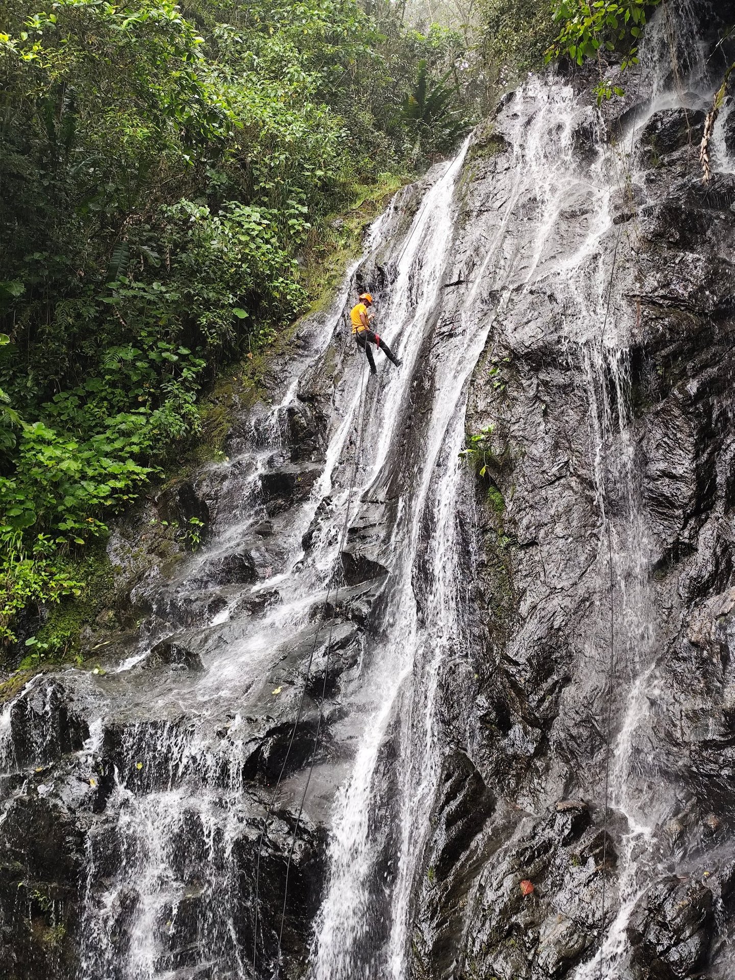 Sendero junto al río en la Ruta El Fierro en Anzoátegui Tolima