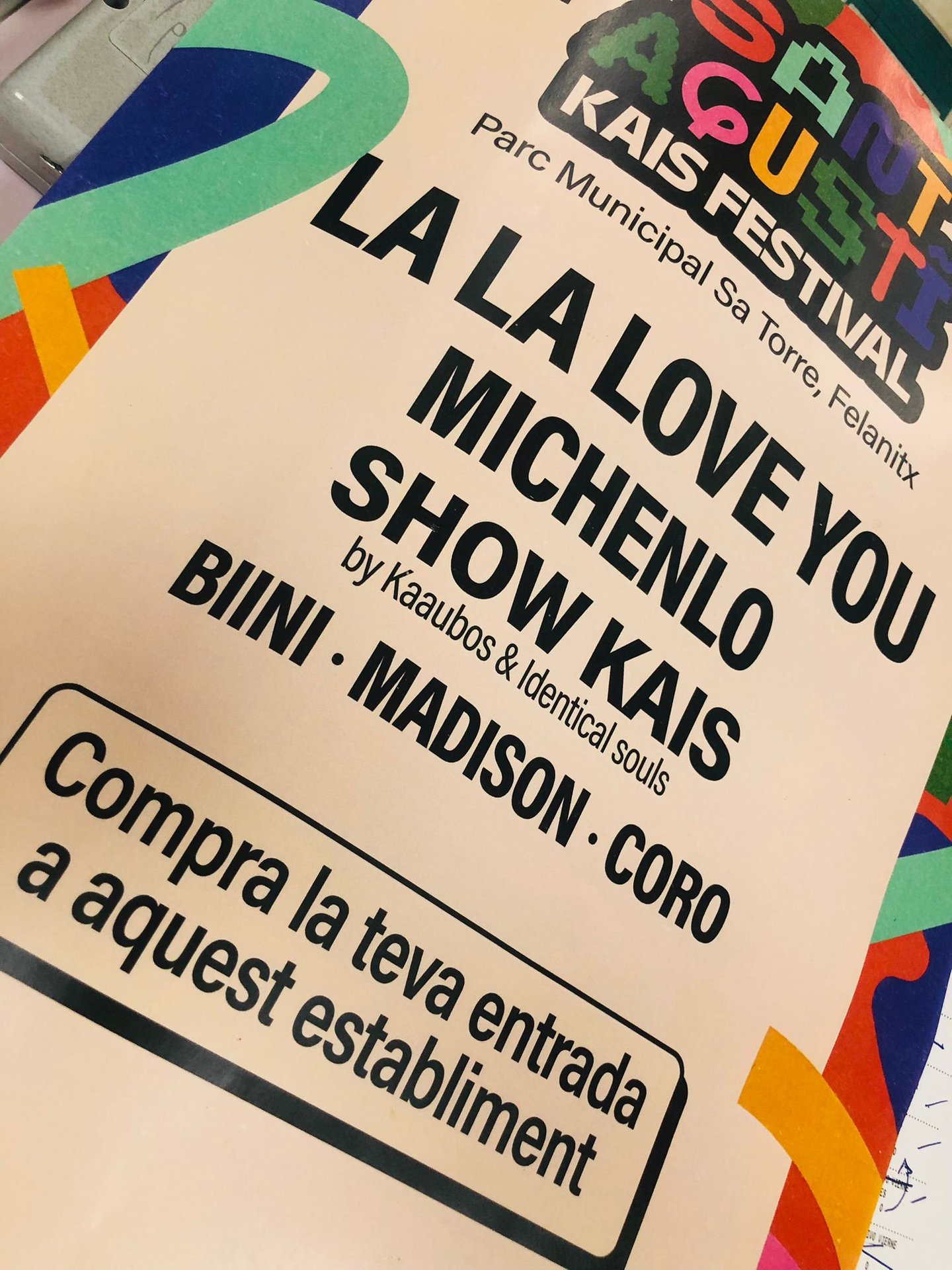 a poster for a show at the show