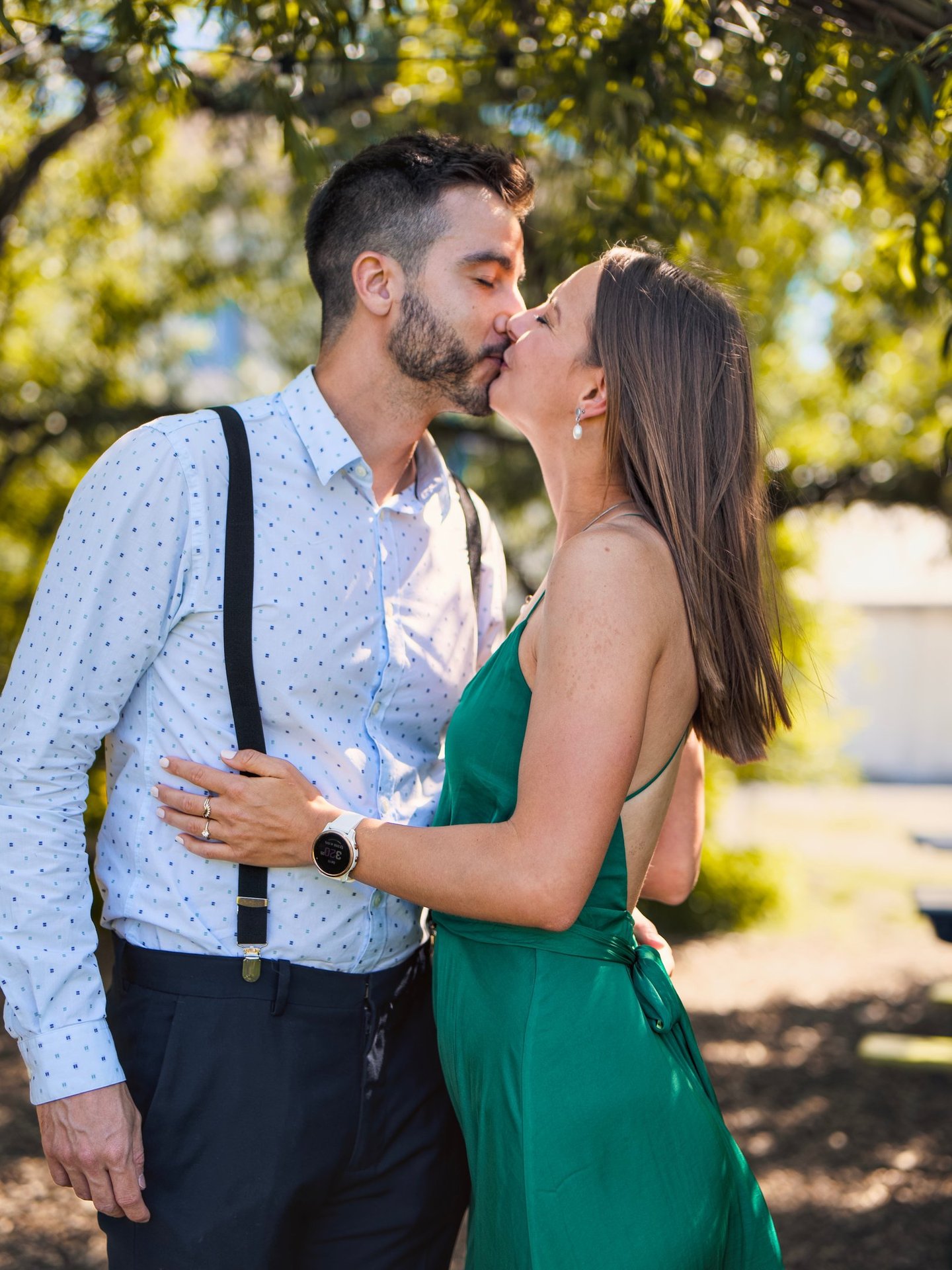 paar Paarfotografie kuss