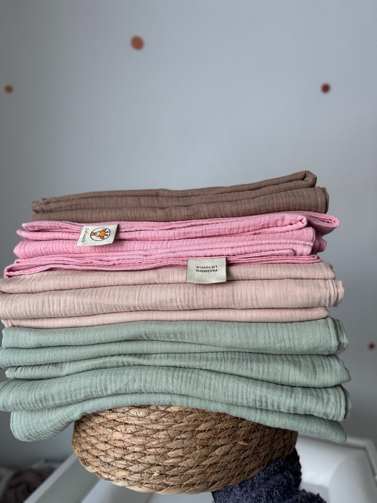 ploni muslino pledukai