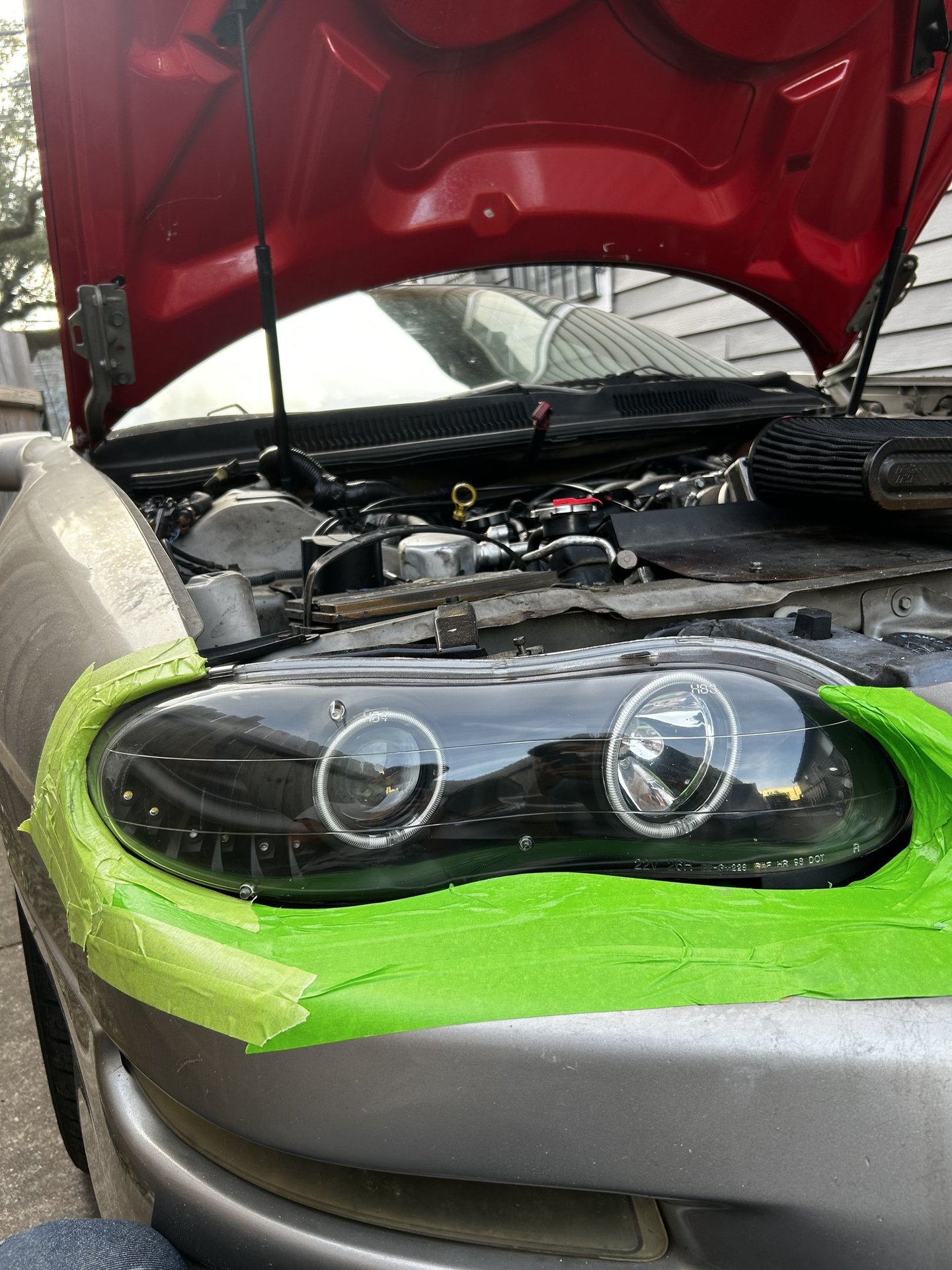 1996 Chevrolet Camaro clear headlights