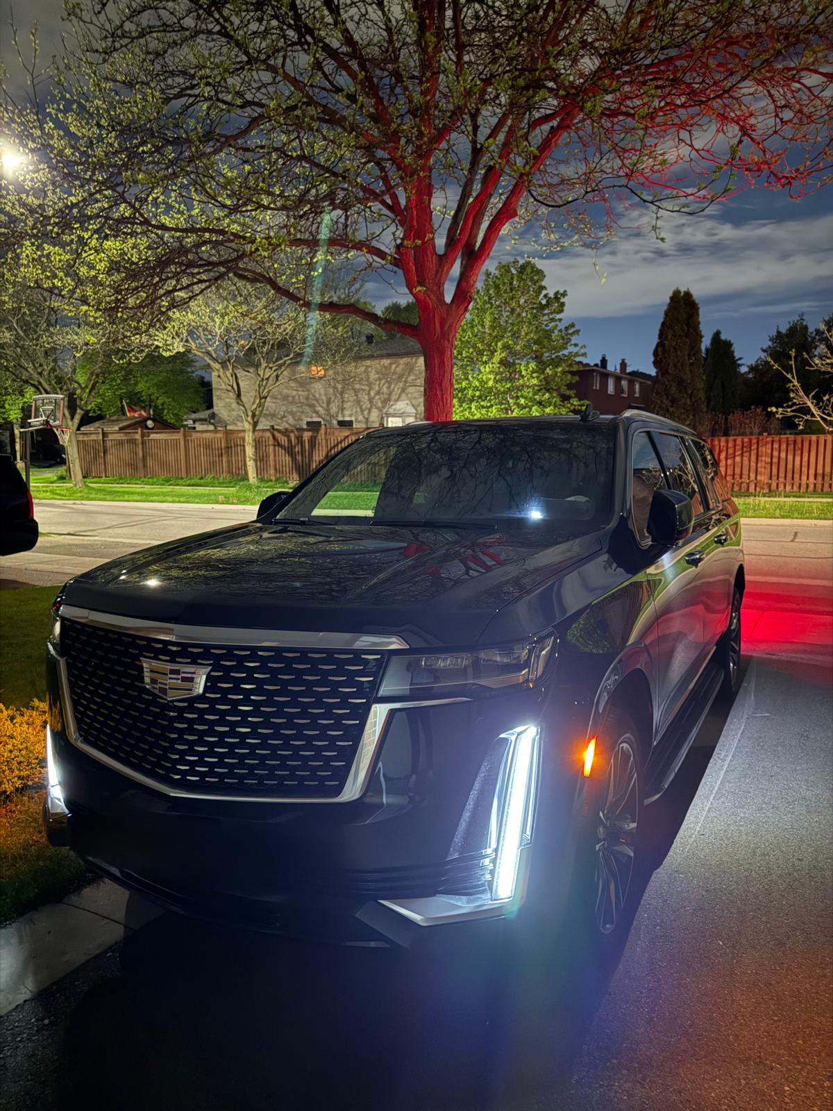 Premium Cadillac Escalade luxury SUV transportation in Toronto