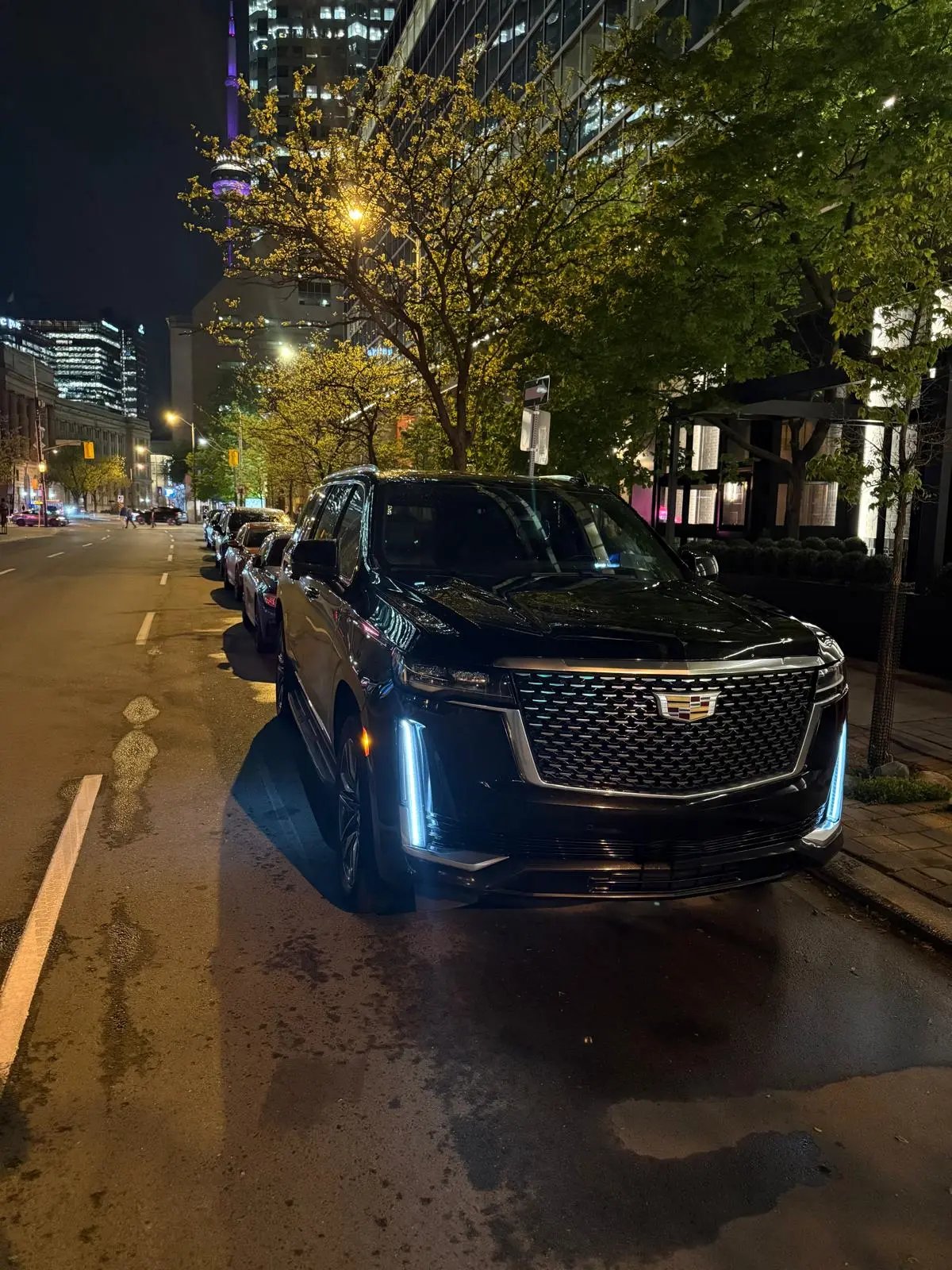 Luxury Cadillac Escalade chauffeur service in Toronto