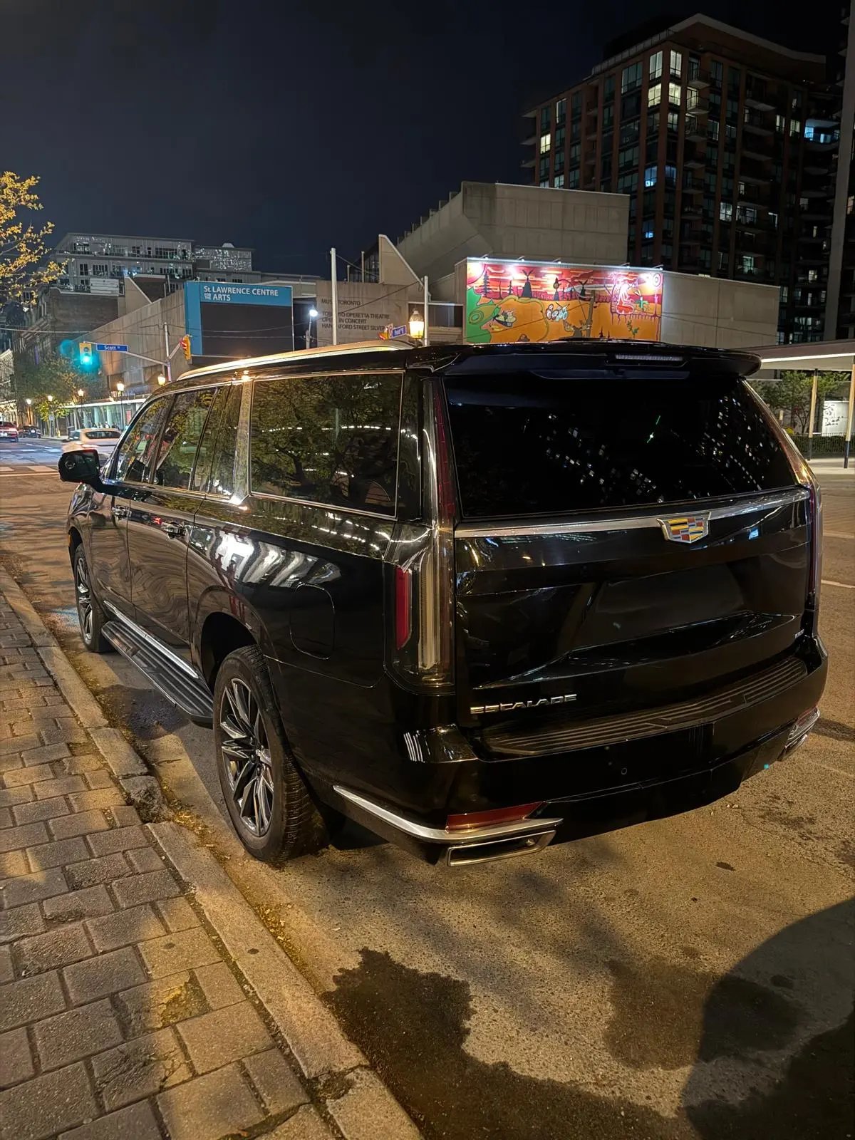 Cadillac Escalade chauffeur SUV in Toronto