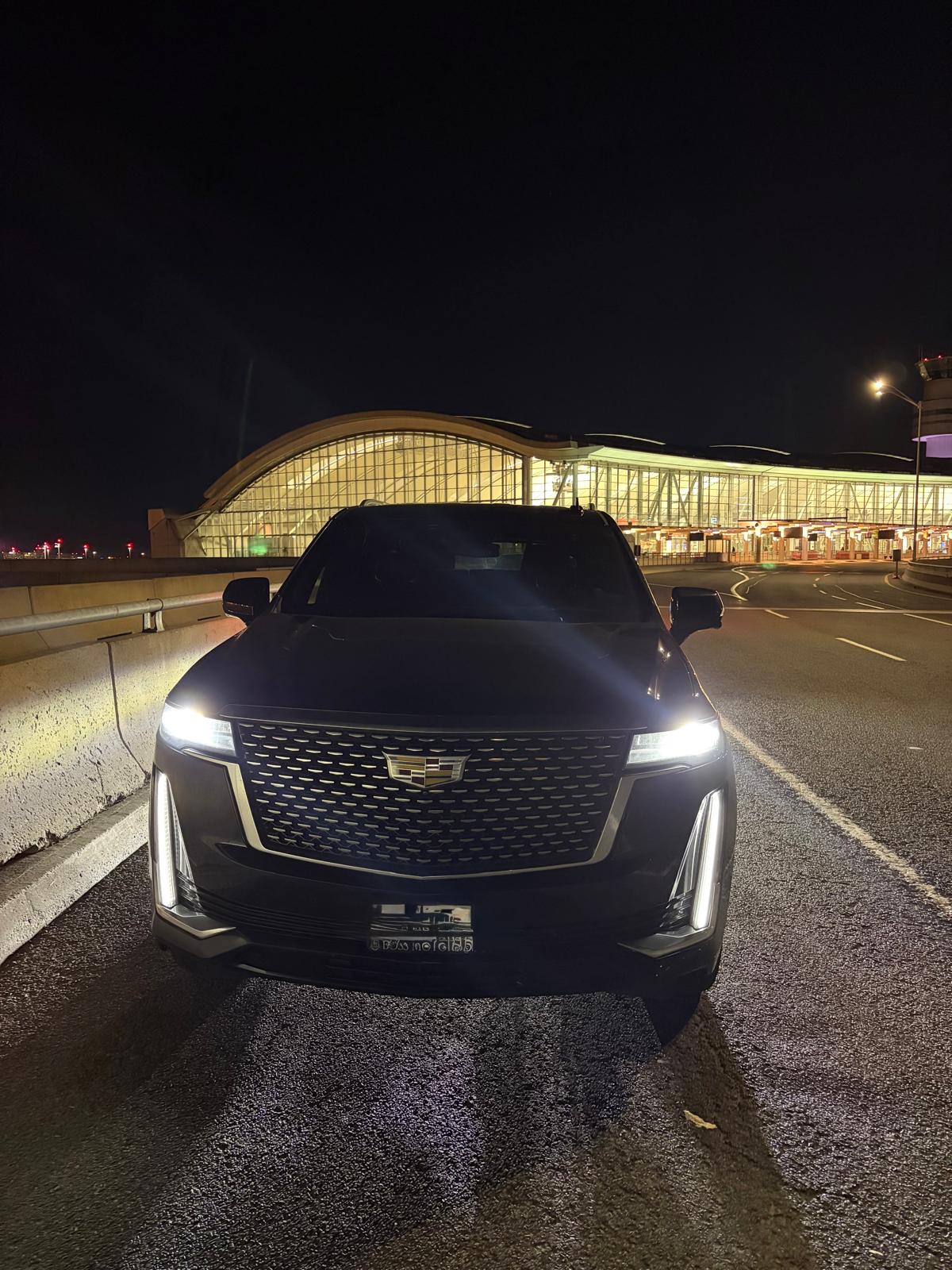 Cadillac Escalade airport transfer service at Toronto Pearson Airport