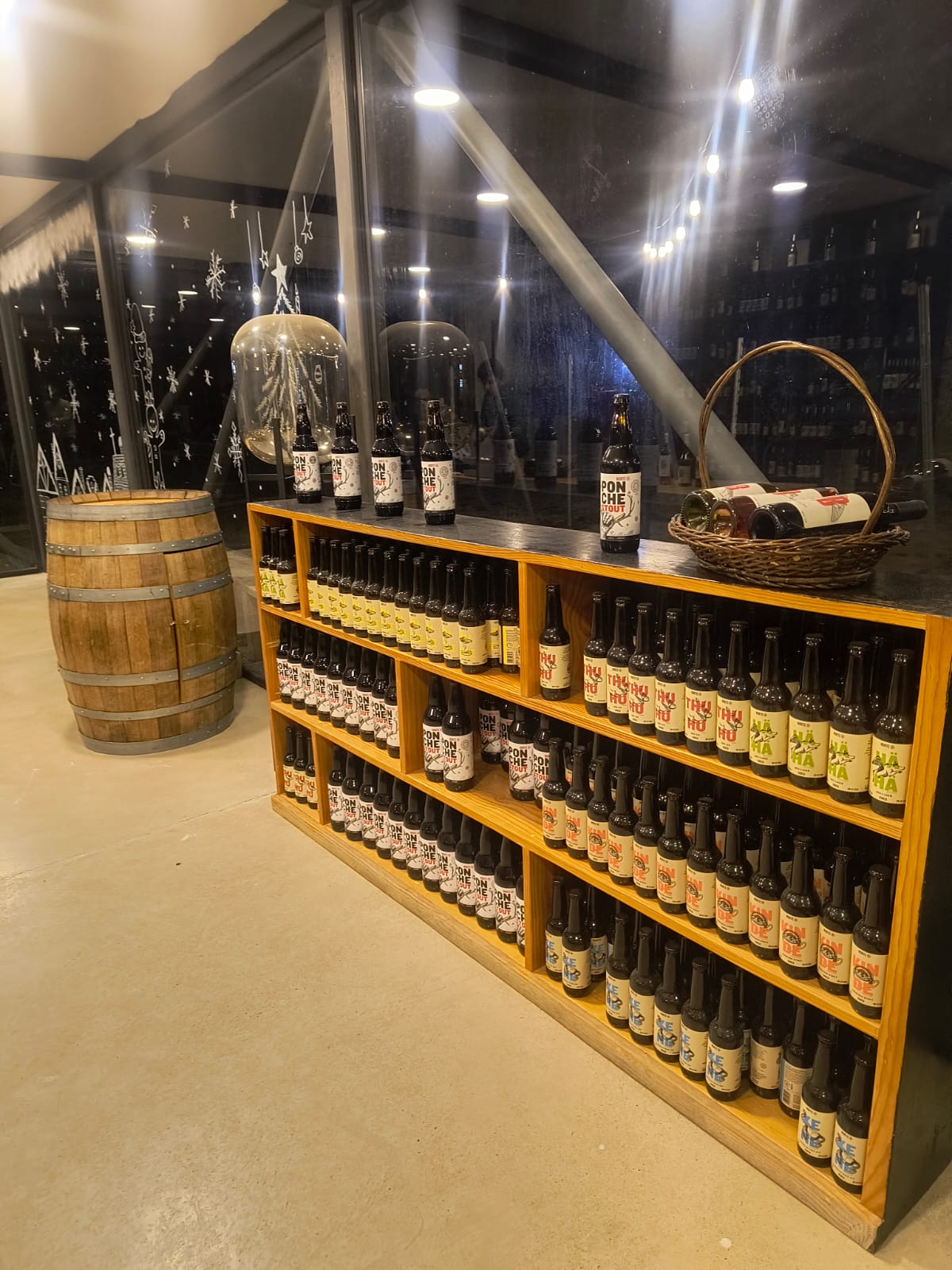 Mostrador de cervezas artesanales