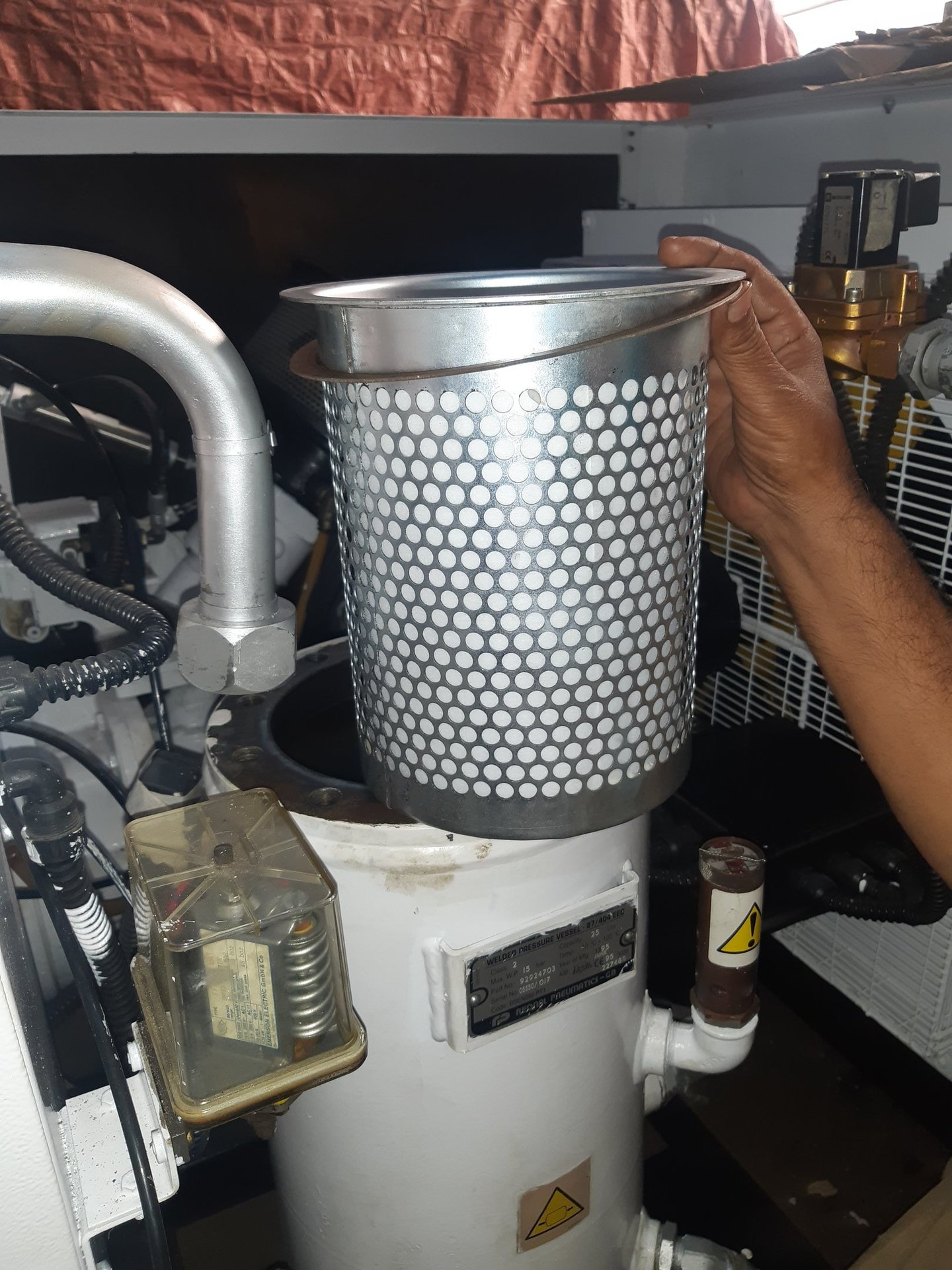 air compressor parts and separator element