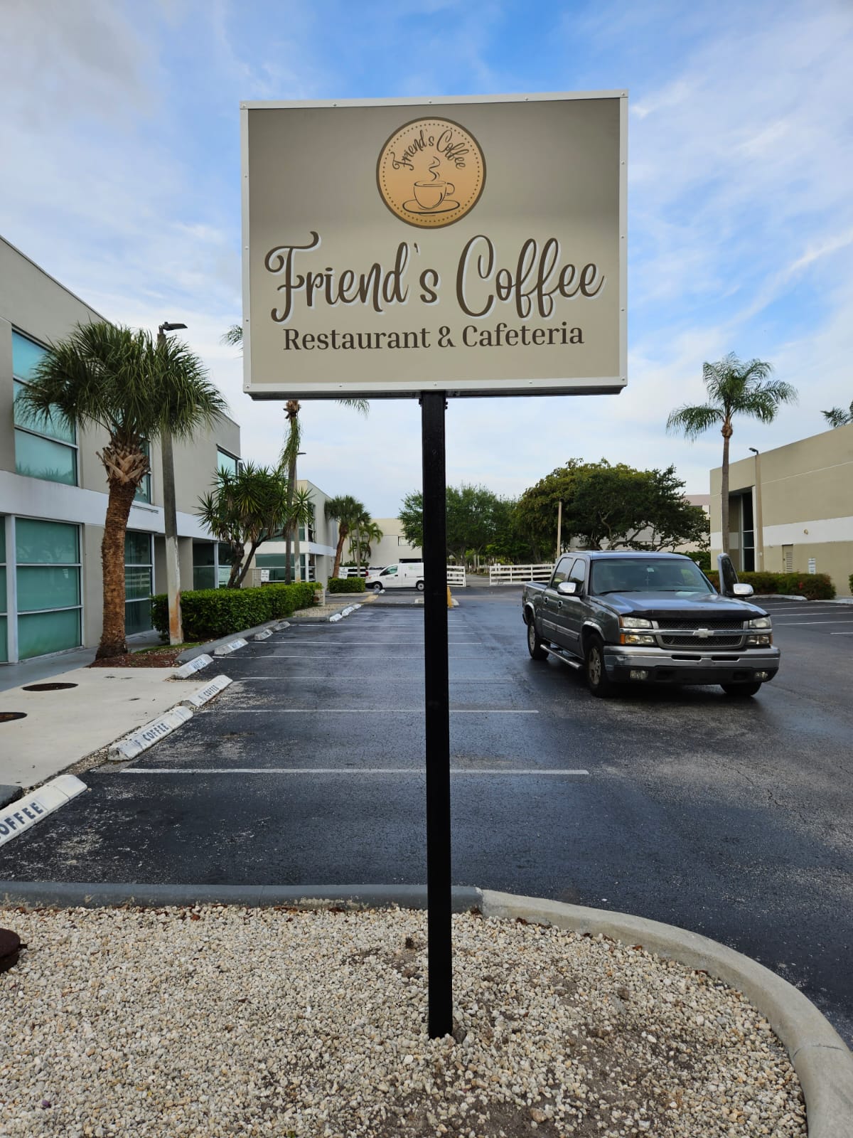 Friend's Coffee Sign