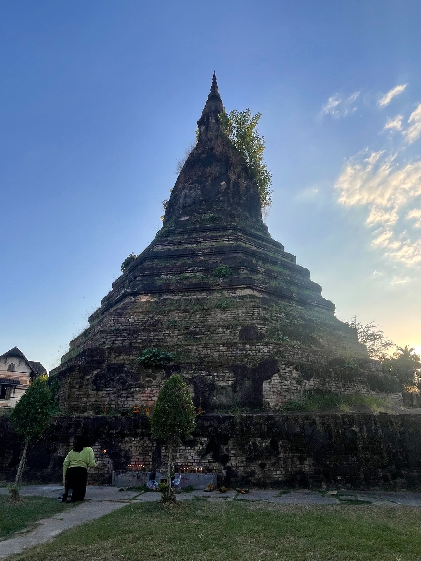 Czarna Stupa w Laosie