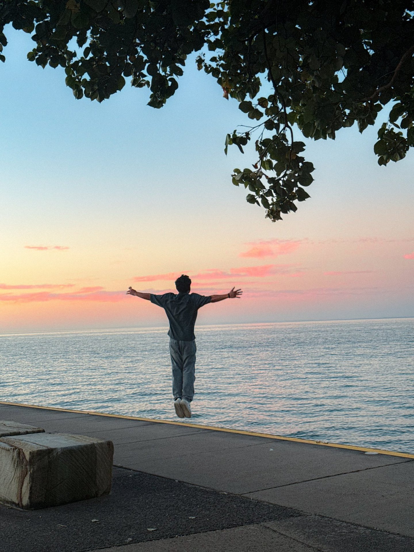 Behind the scenes content creator Australia Sunset Brisbane