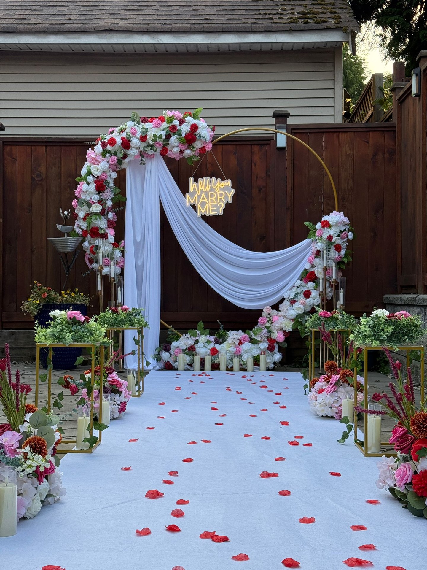 Elegant wedding reception decor by Kashta Events, Vancouver BC