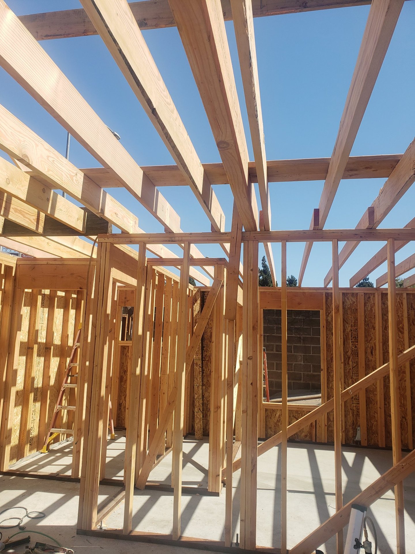 Exterior of Garage Converted into an accessory dwelling unit (ADU)