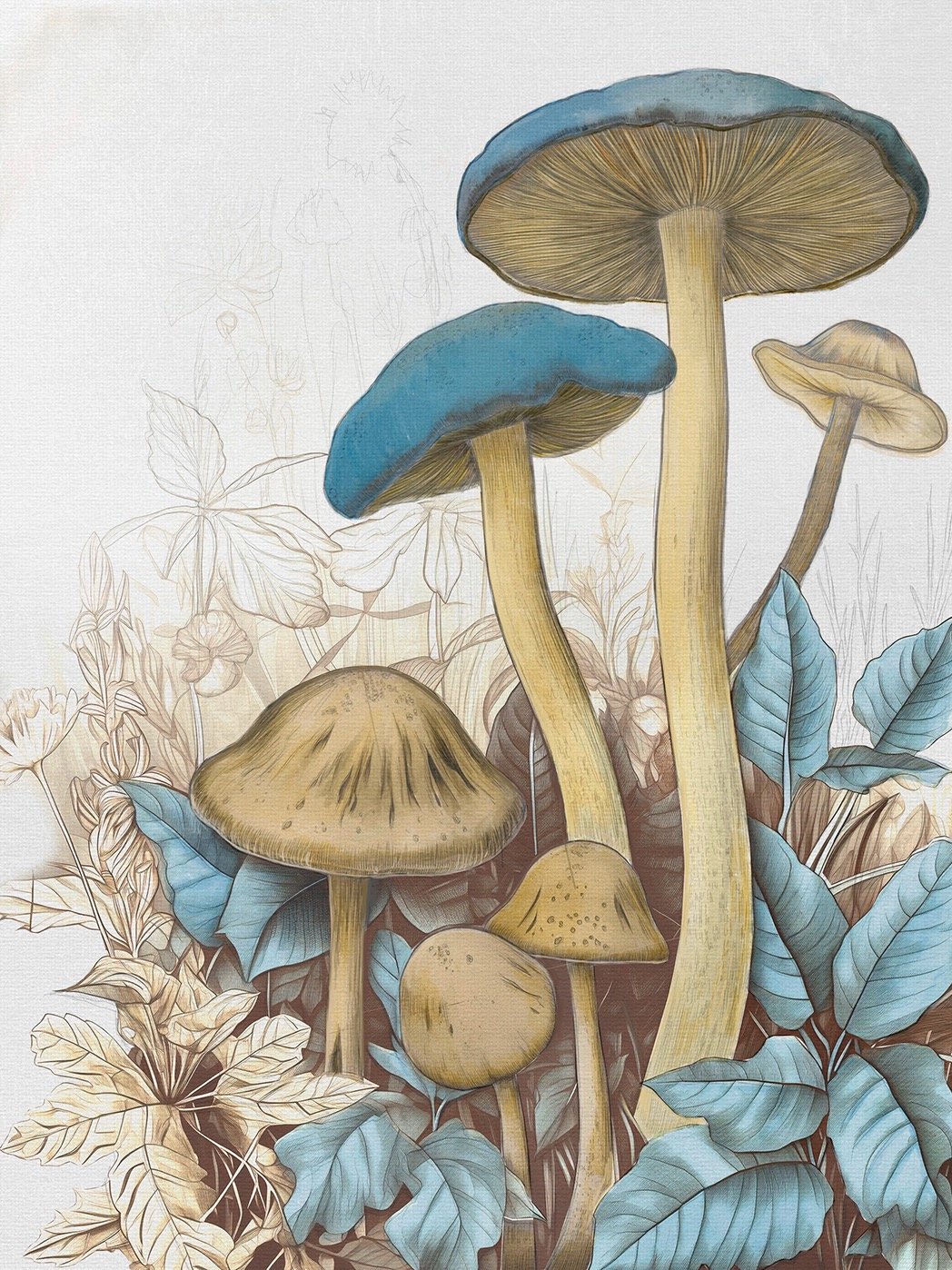 "Fungal harmony" by Sezer Ali, 2024