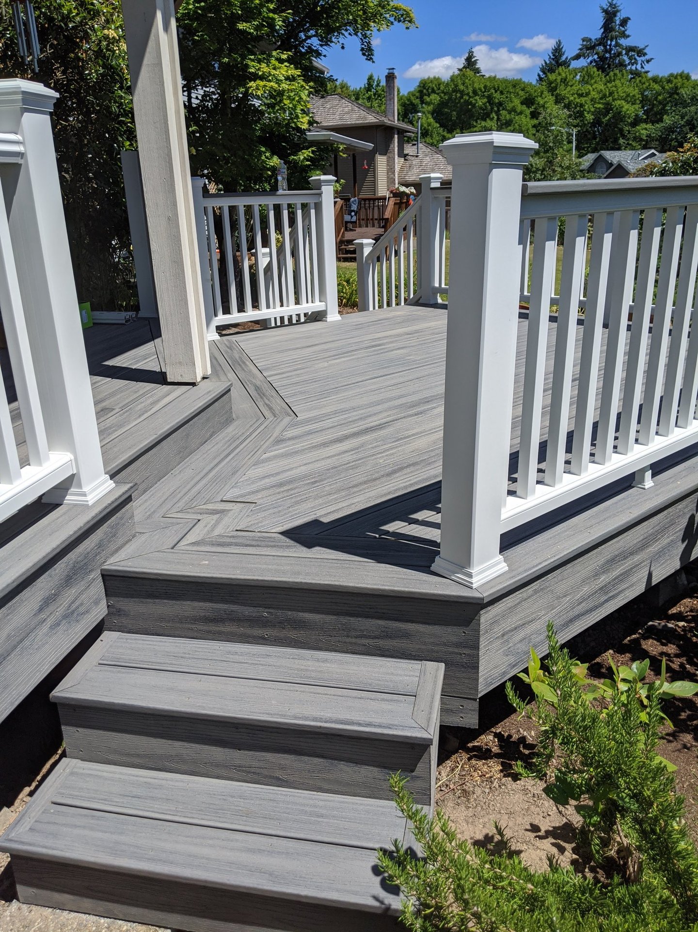 Composite Trex Decking