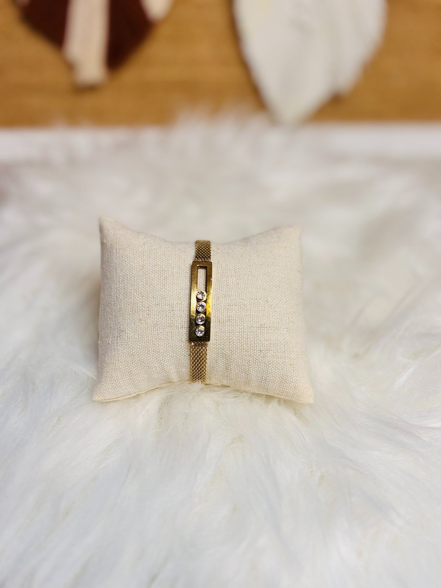 bracelet or acier inoxydable pas cher
