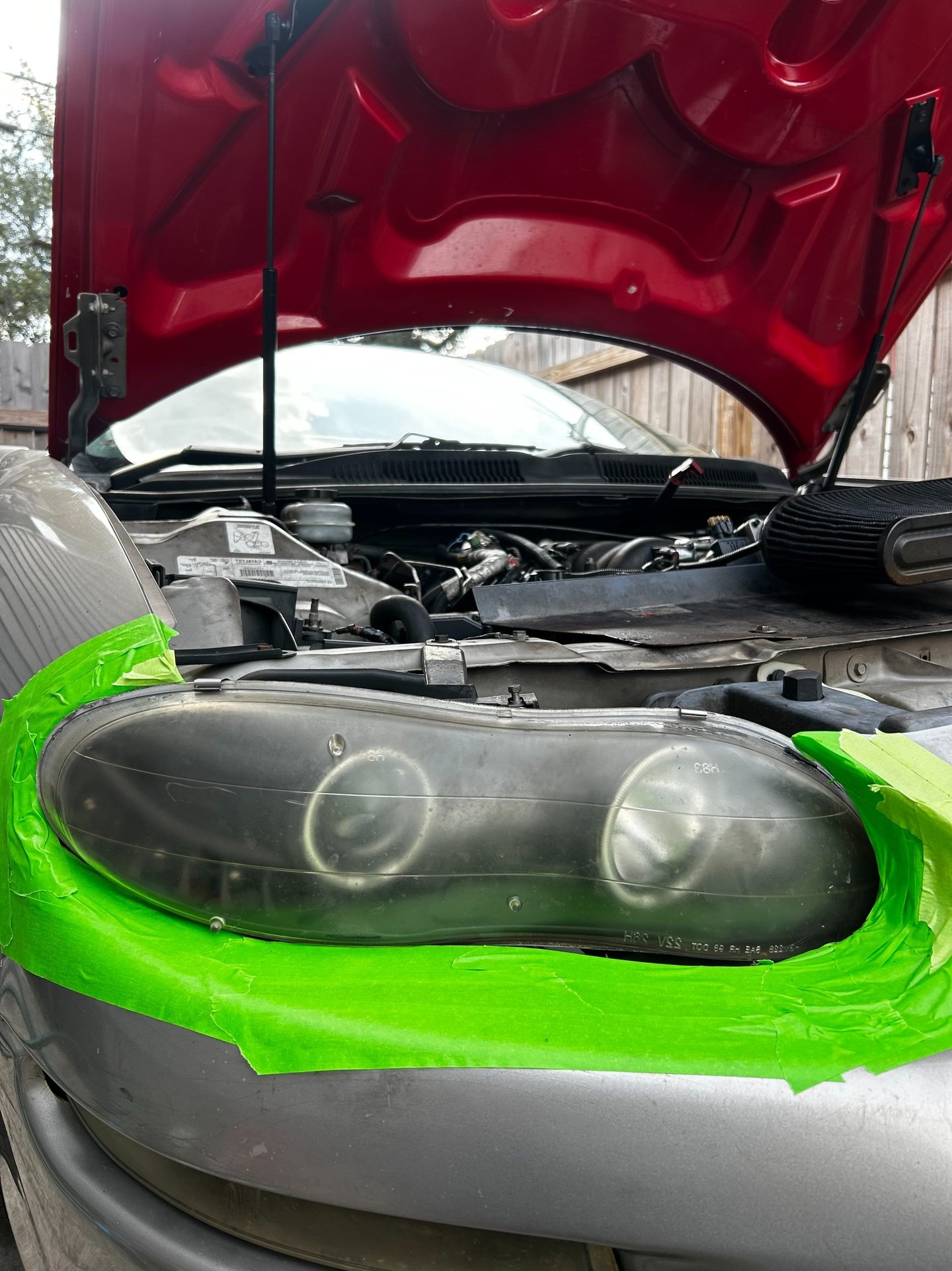 1996 Chevrolet Camaro foggy headlights