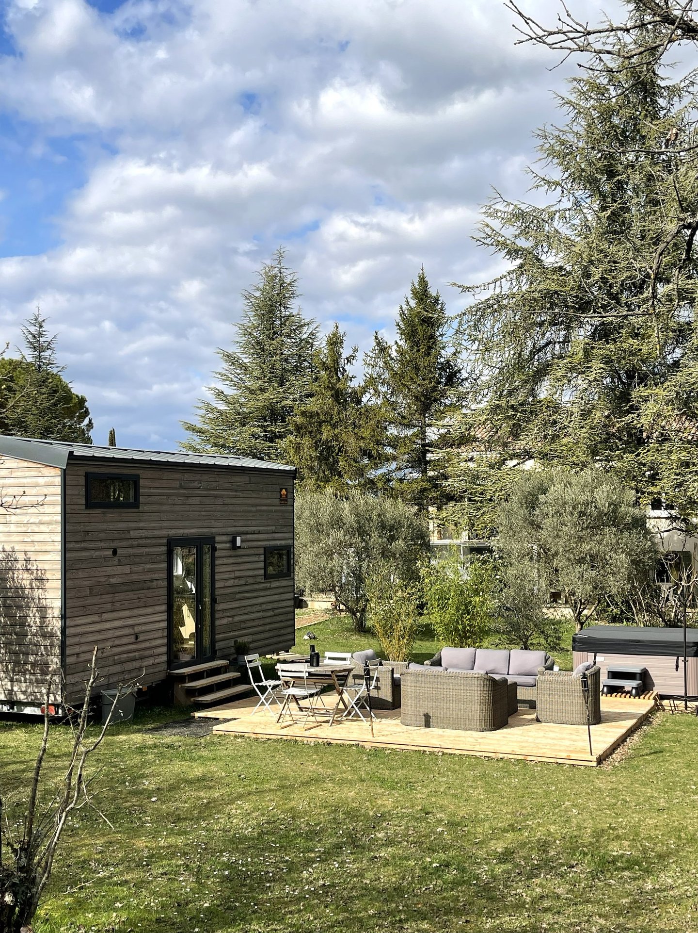 Tiny du Rocher by Glamping Evenements