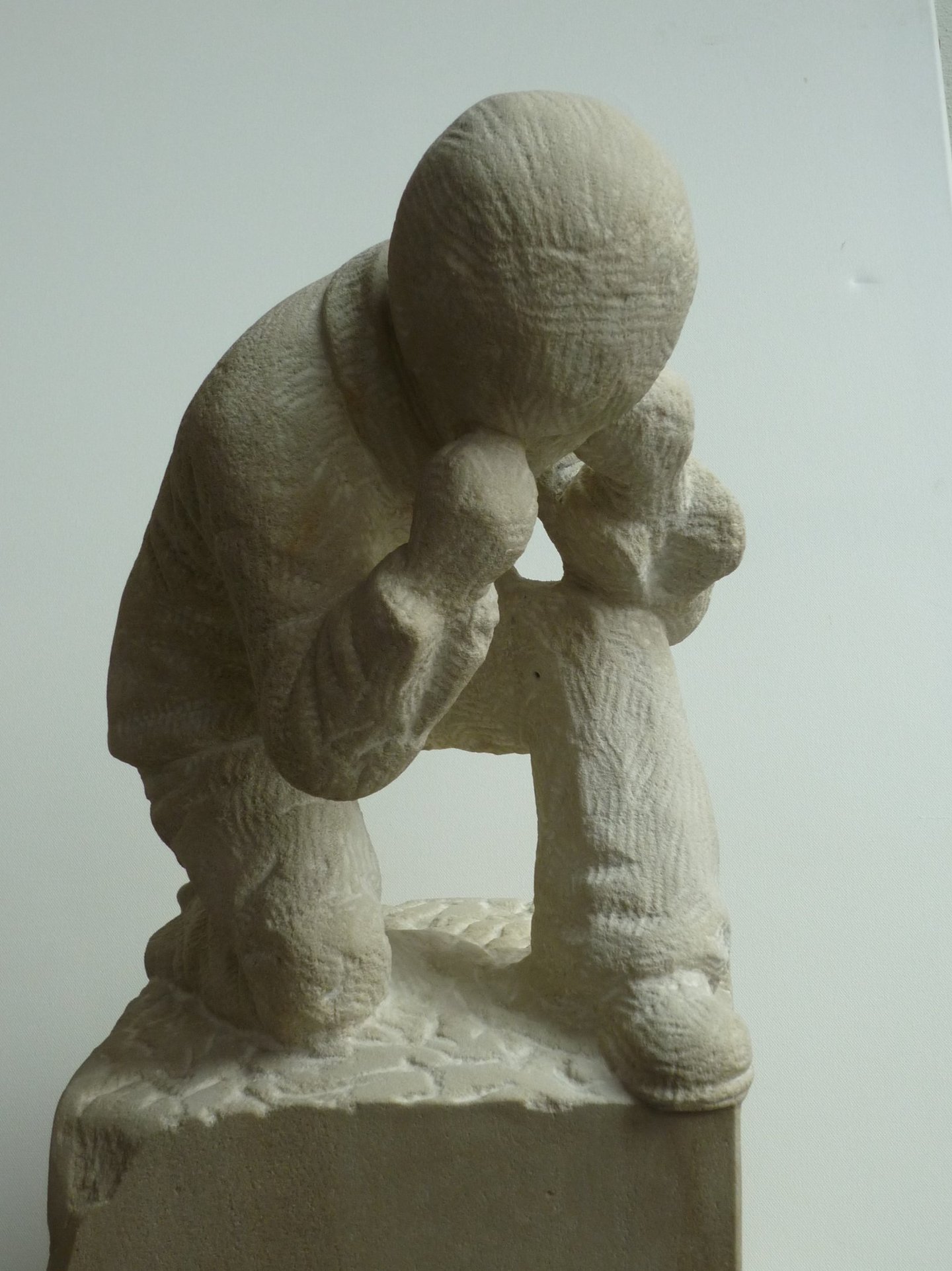 Bildhauerarbeit Atlas