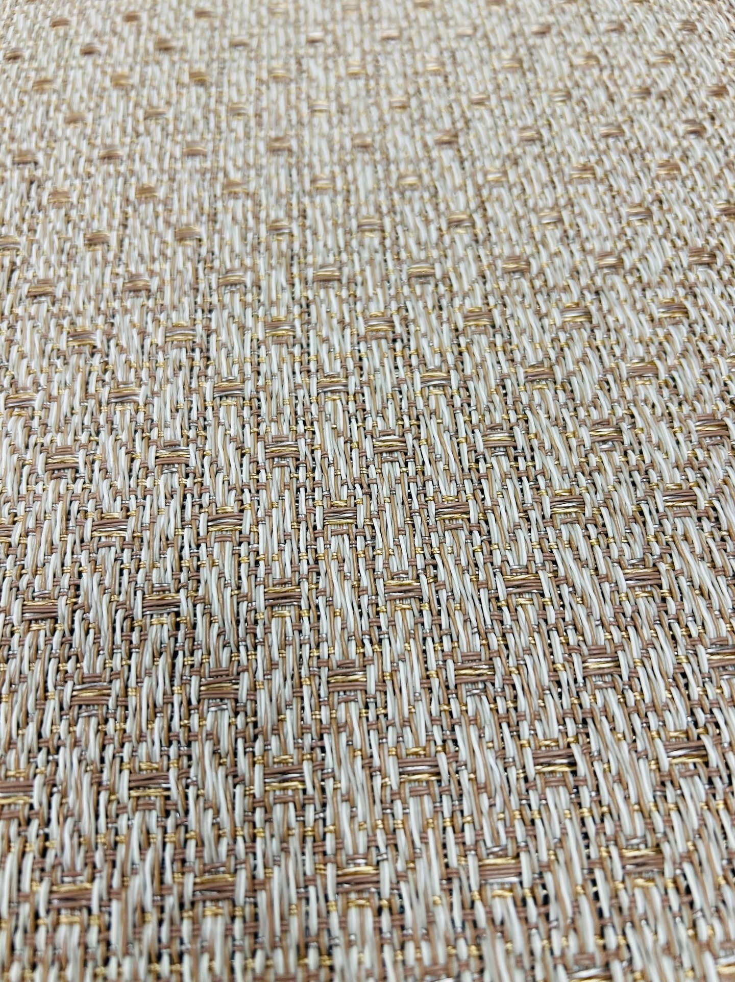 a close up of a woven woven fabric material