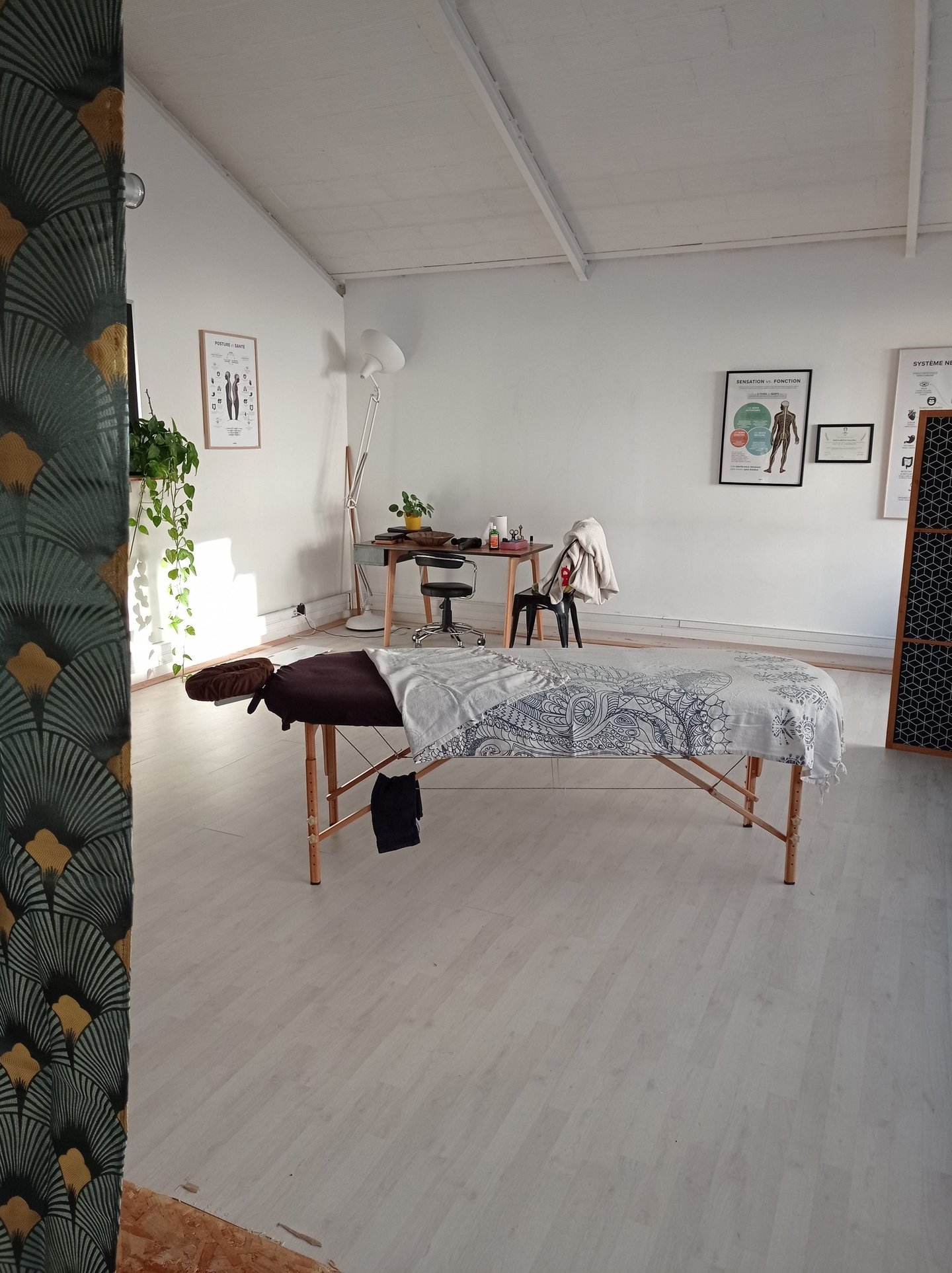 massage en salle de sport
