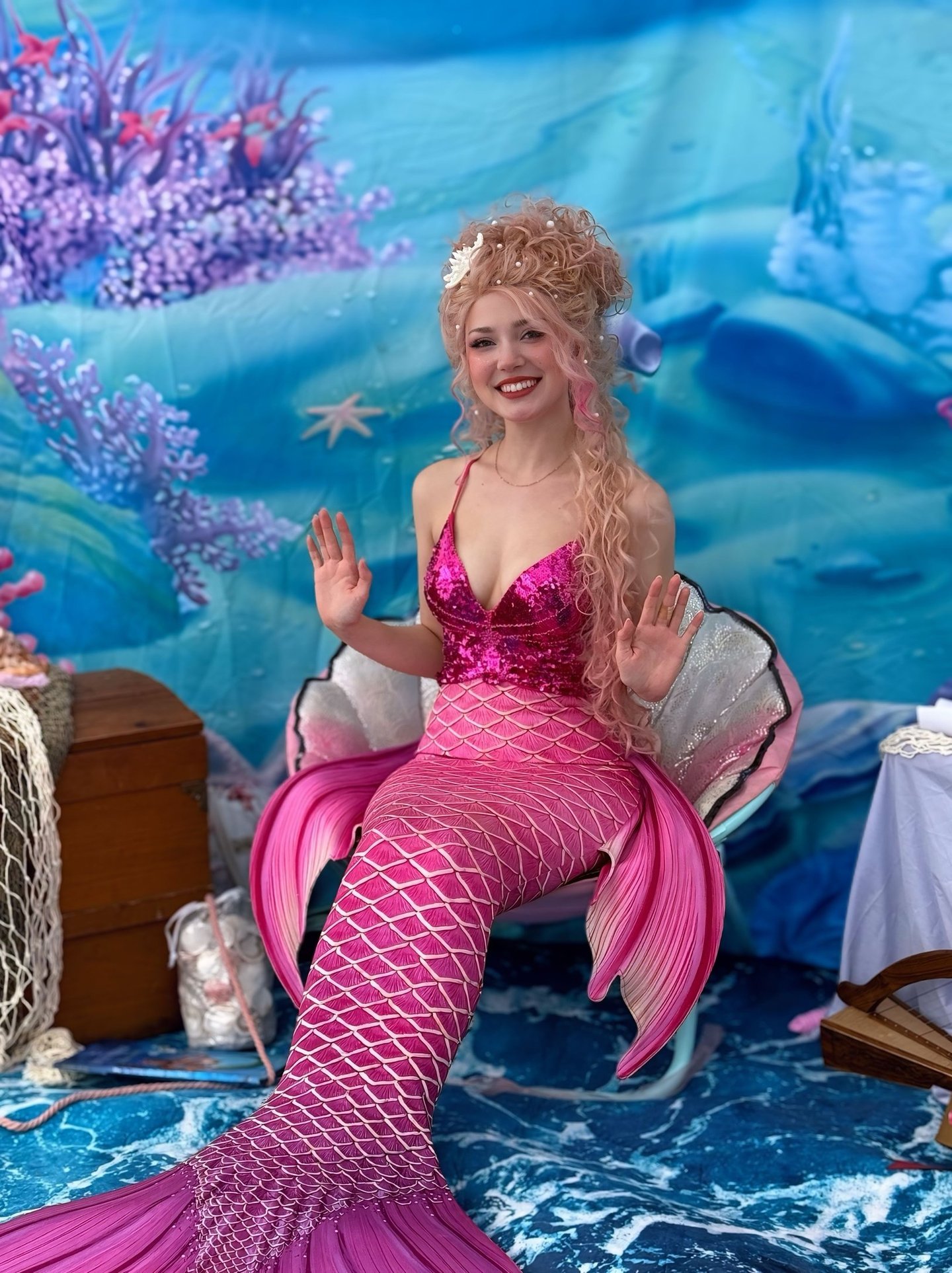 Pink mermaid