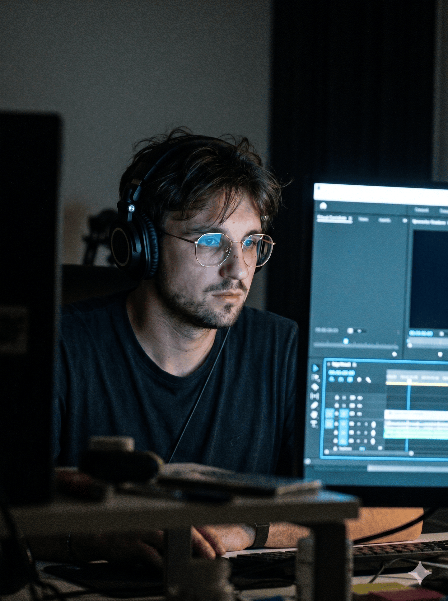Myself working