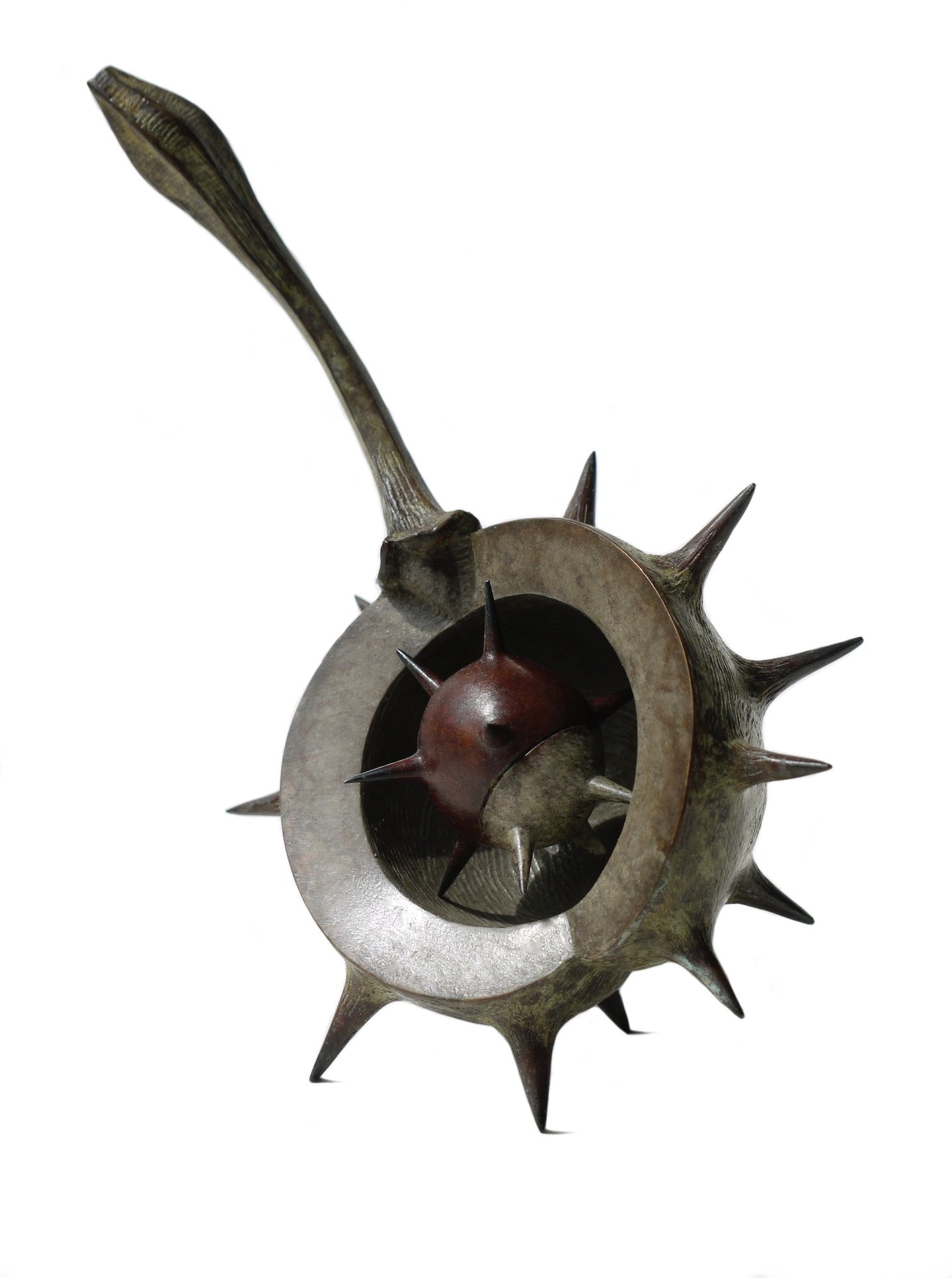 Bronze Miniature Sculpture By Mark Richard Hall