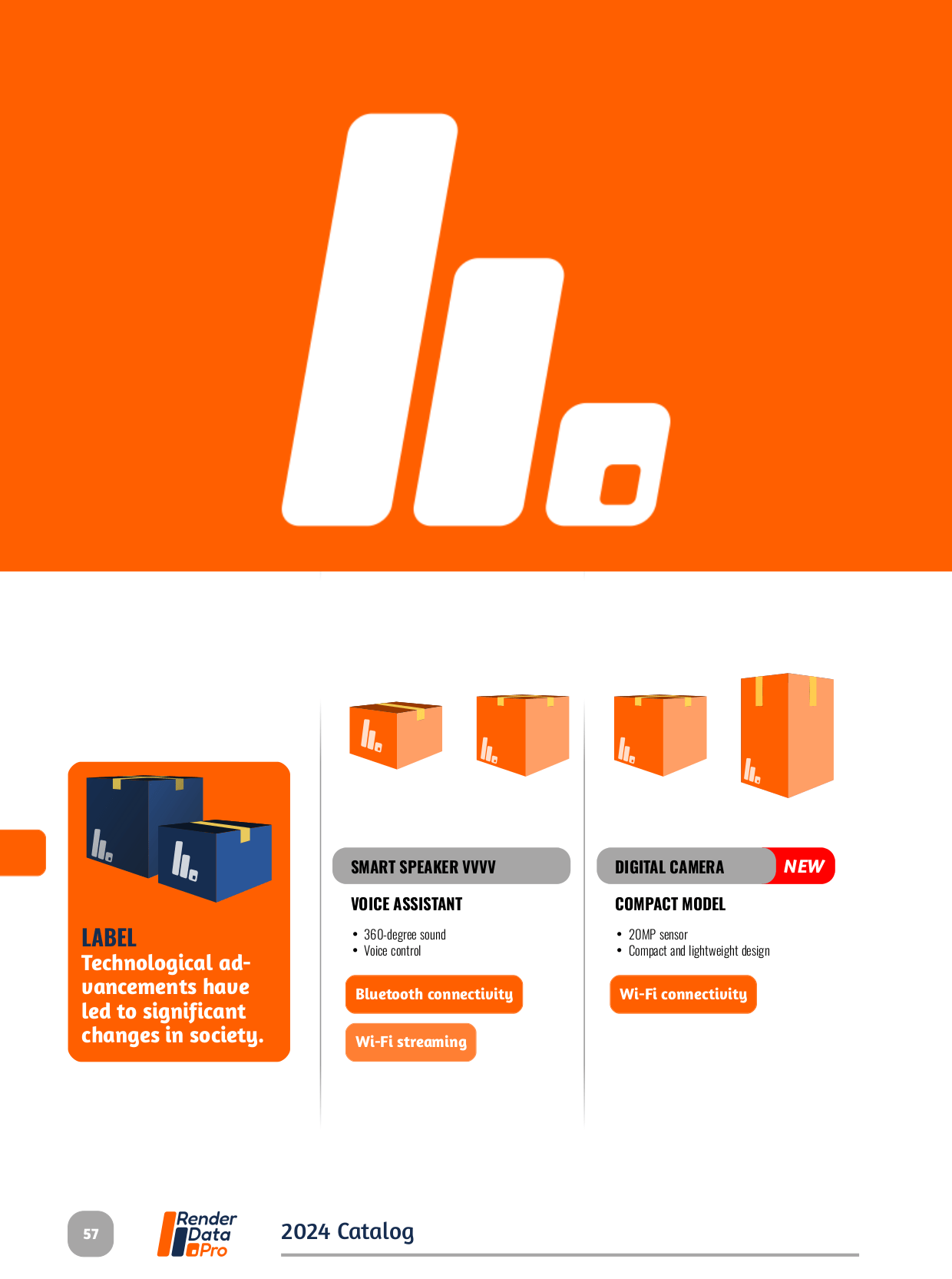 Screenshot a page with several modules; AGL comes with additional modules to complete your pages.