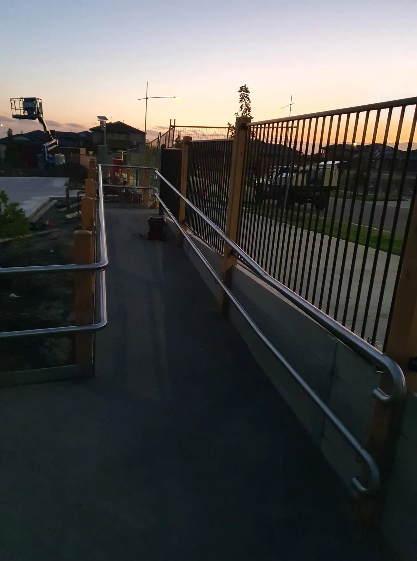 Custom steel metalwork fabricated and installed by Burra Fabrication