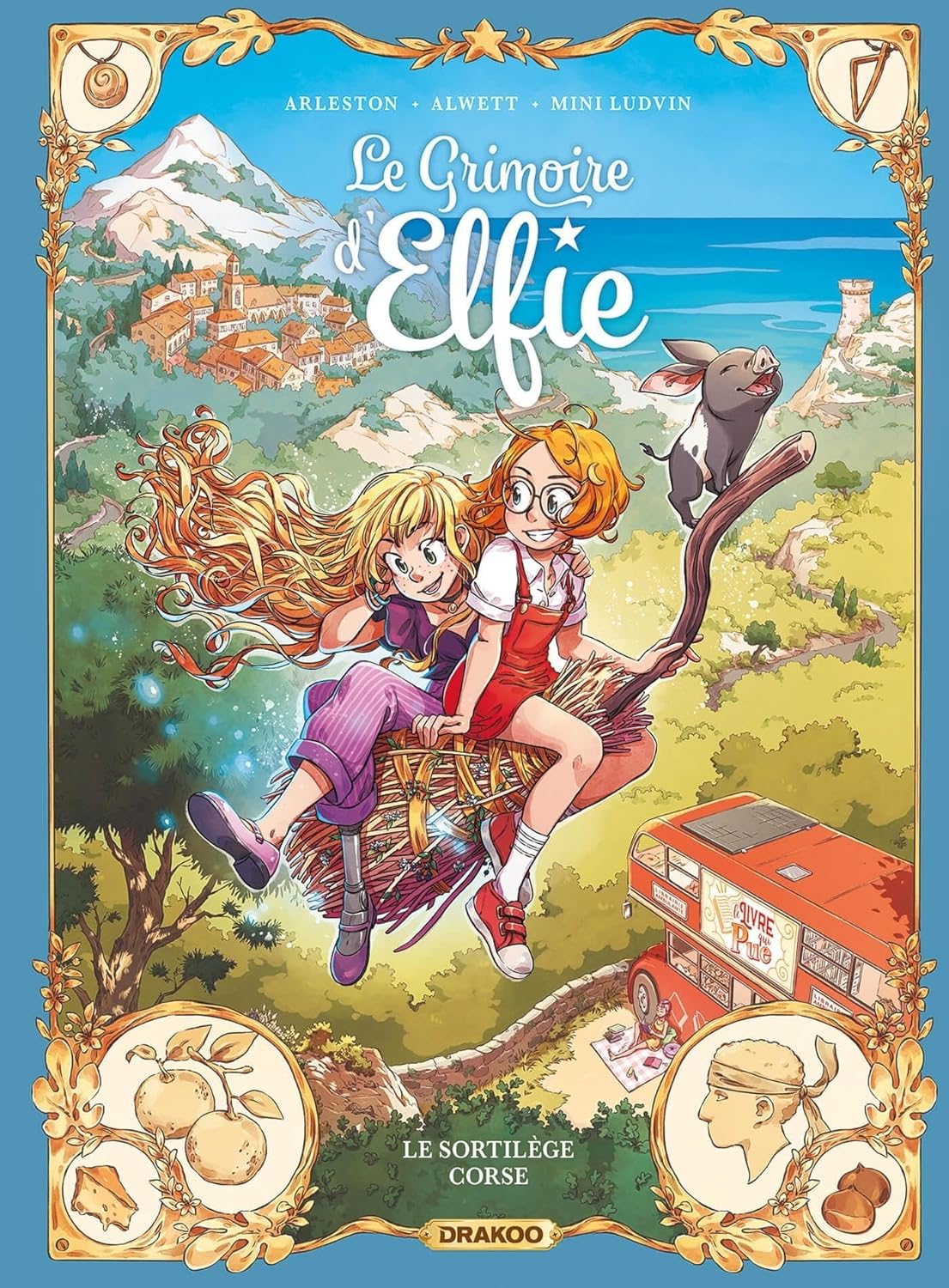 Première de couverture de la BD Le Grimoire d'Elfie 6