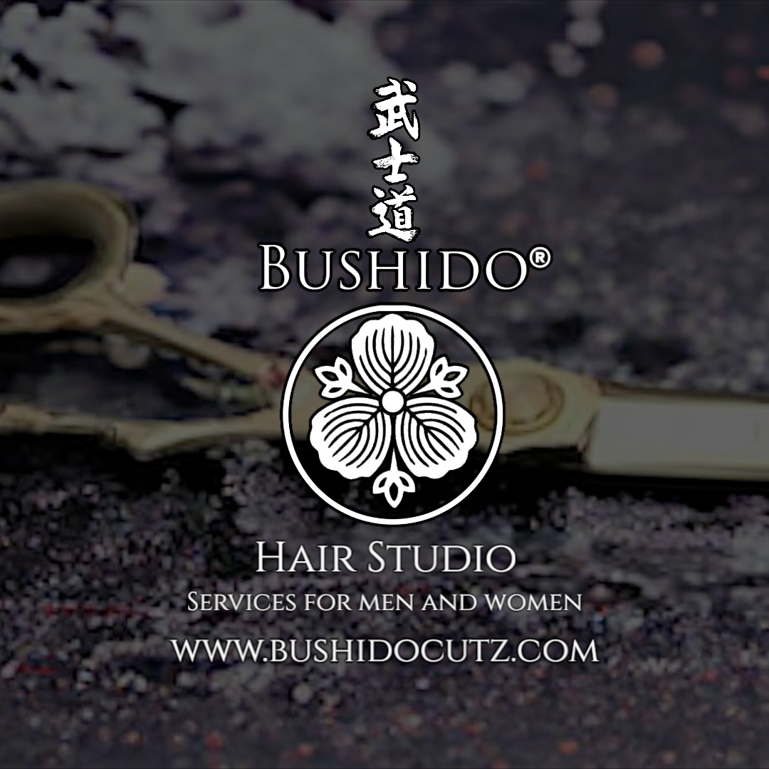 Bushido cutz hair studio logo