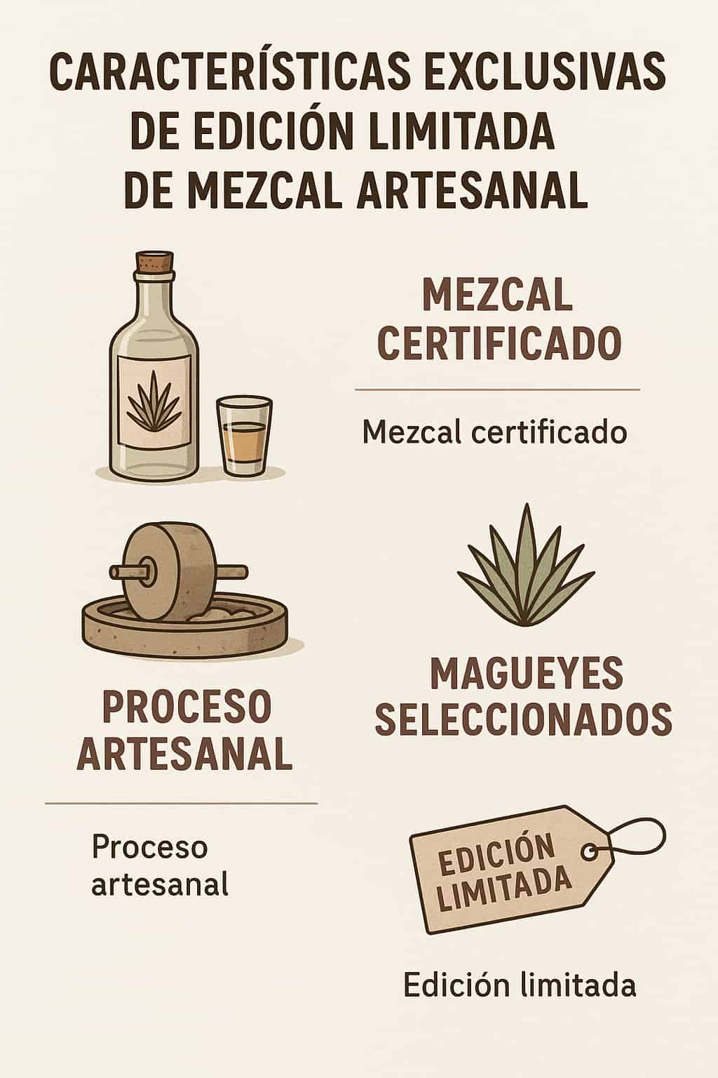  Ingredientes y proceso artesanal detrás de una edición limitada de mezcal certificado