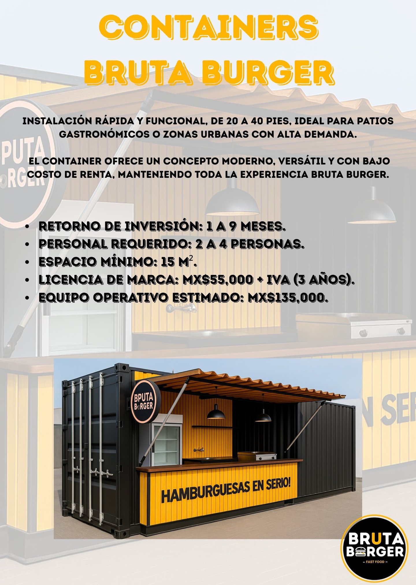 Containers Bruta Burger