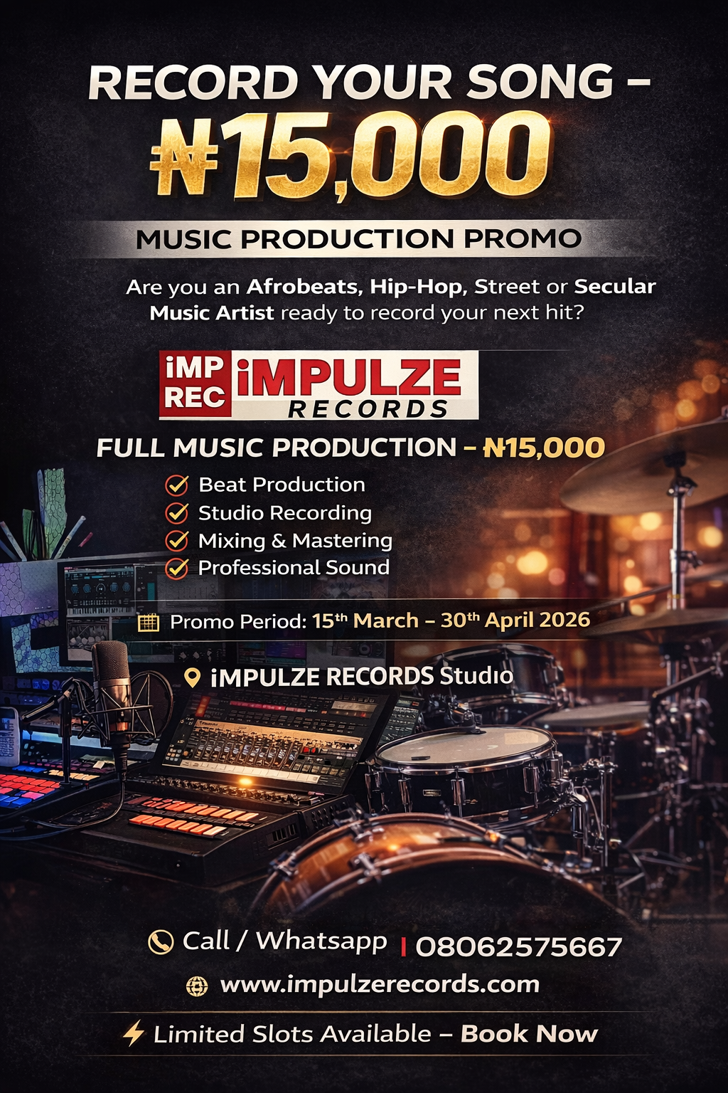 impulze records promo art cover