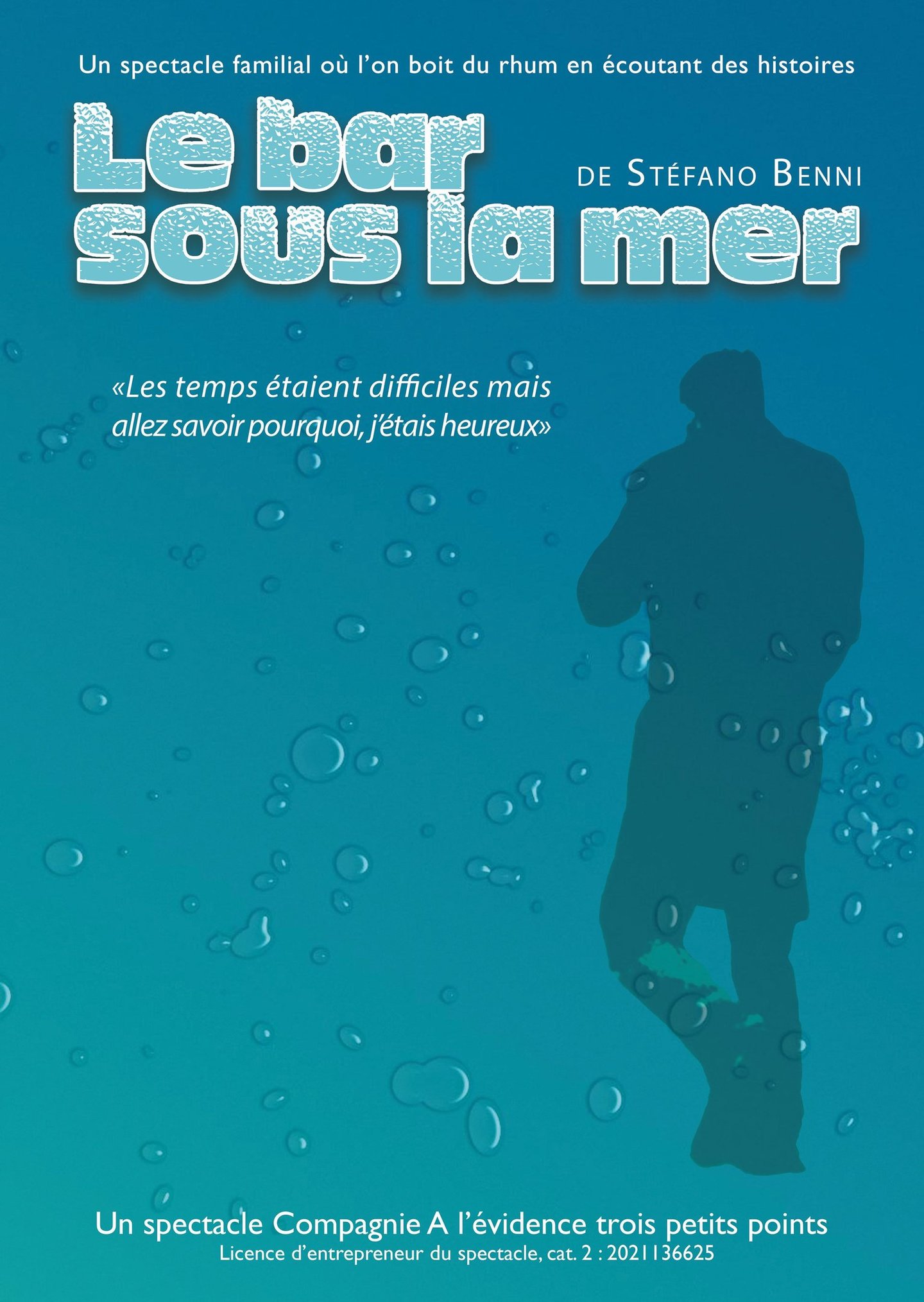 Affiche du bar sous la mer de Stefano Benni 