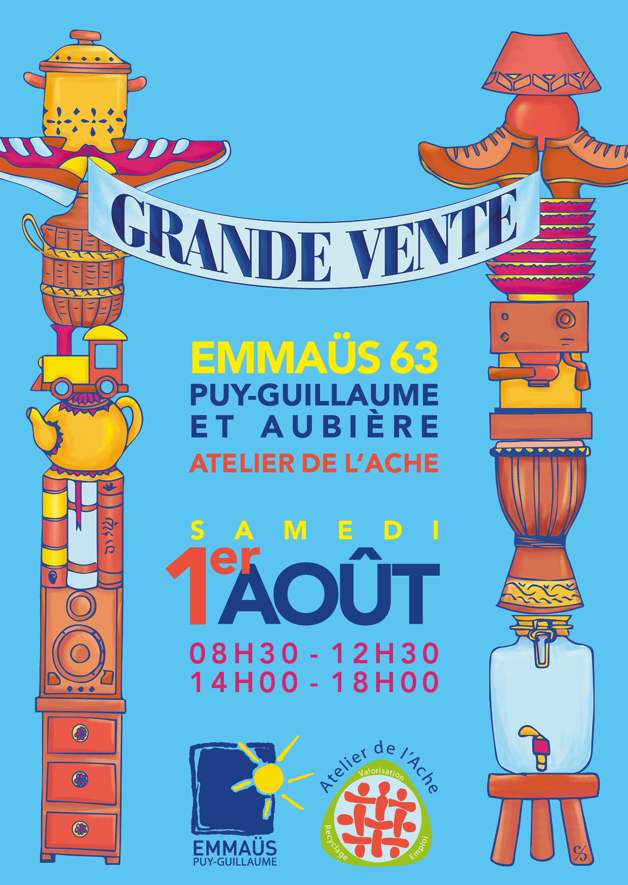 affiche emmaüs 63