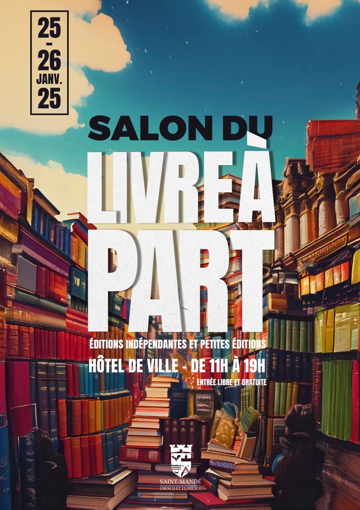 Salon du Livre à Part 2025 Saint-Mandé