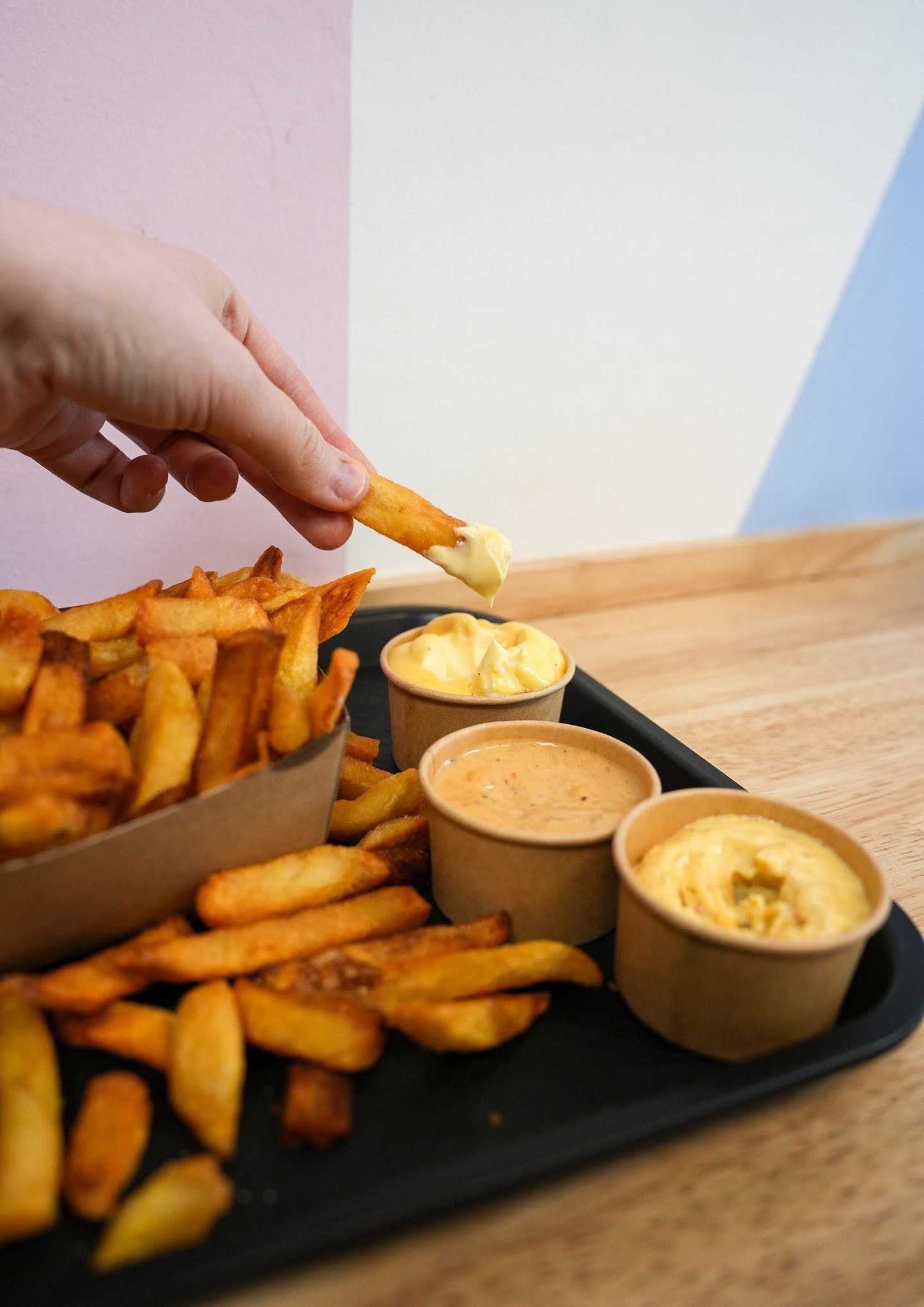 Photographie pour un restaurant de burger