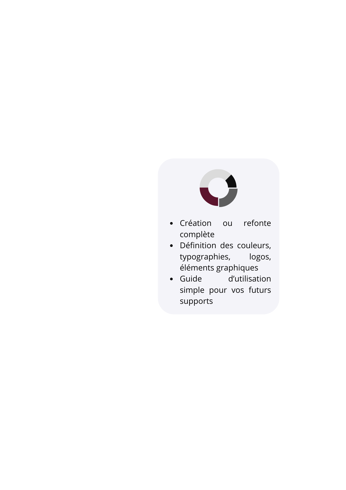 services charte graphique