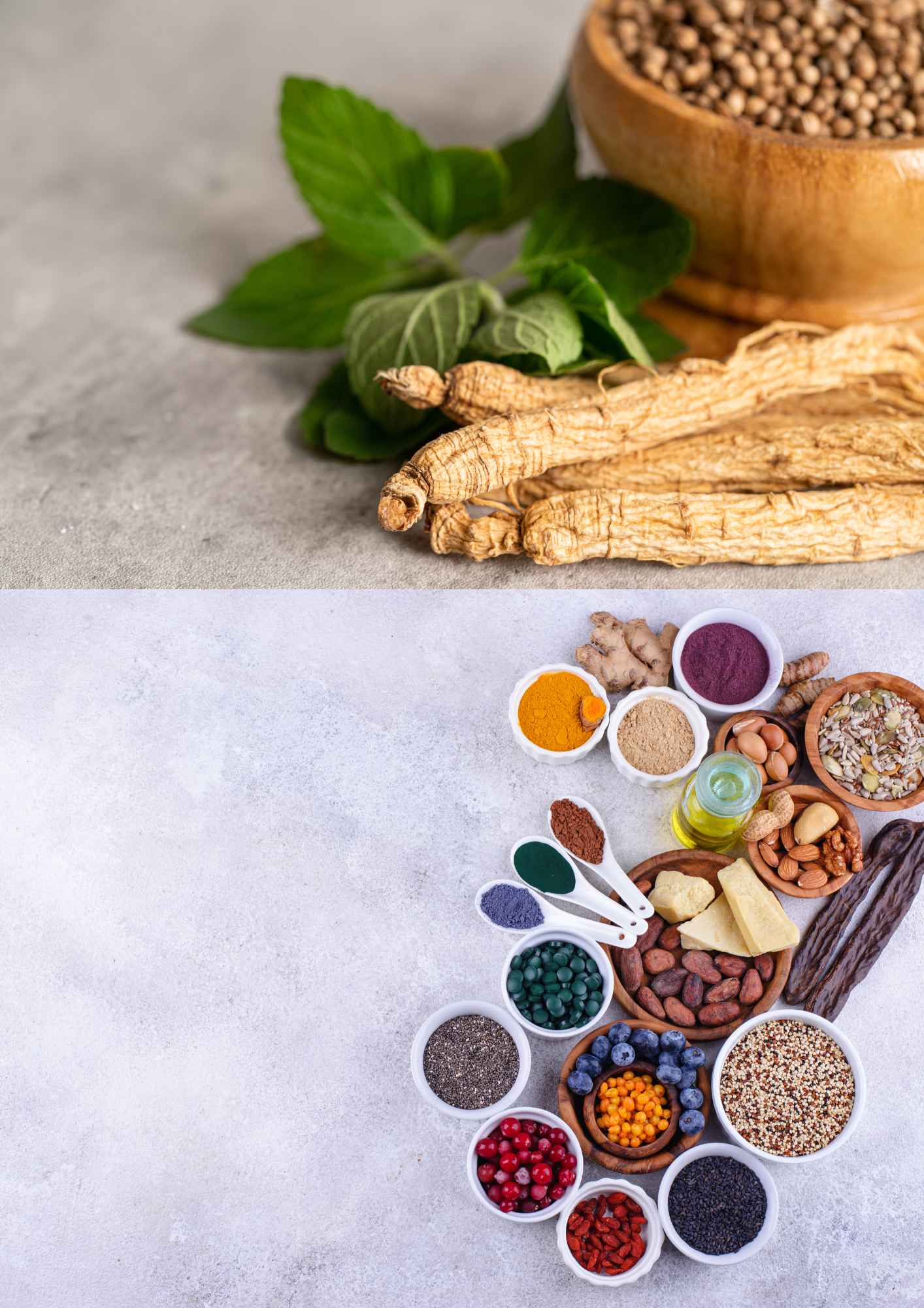 Nourriture saines, type ayurvédique