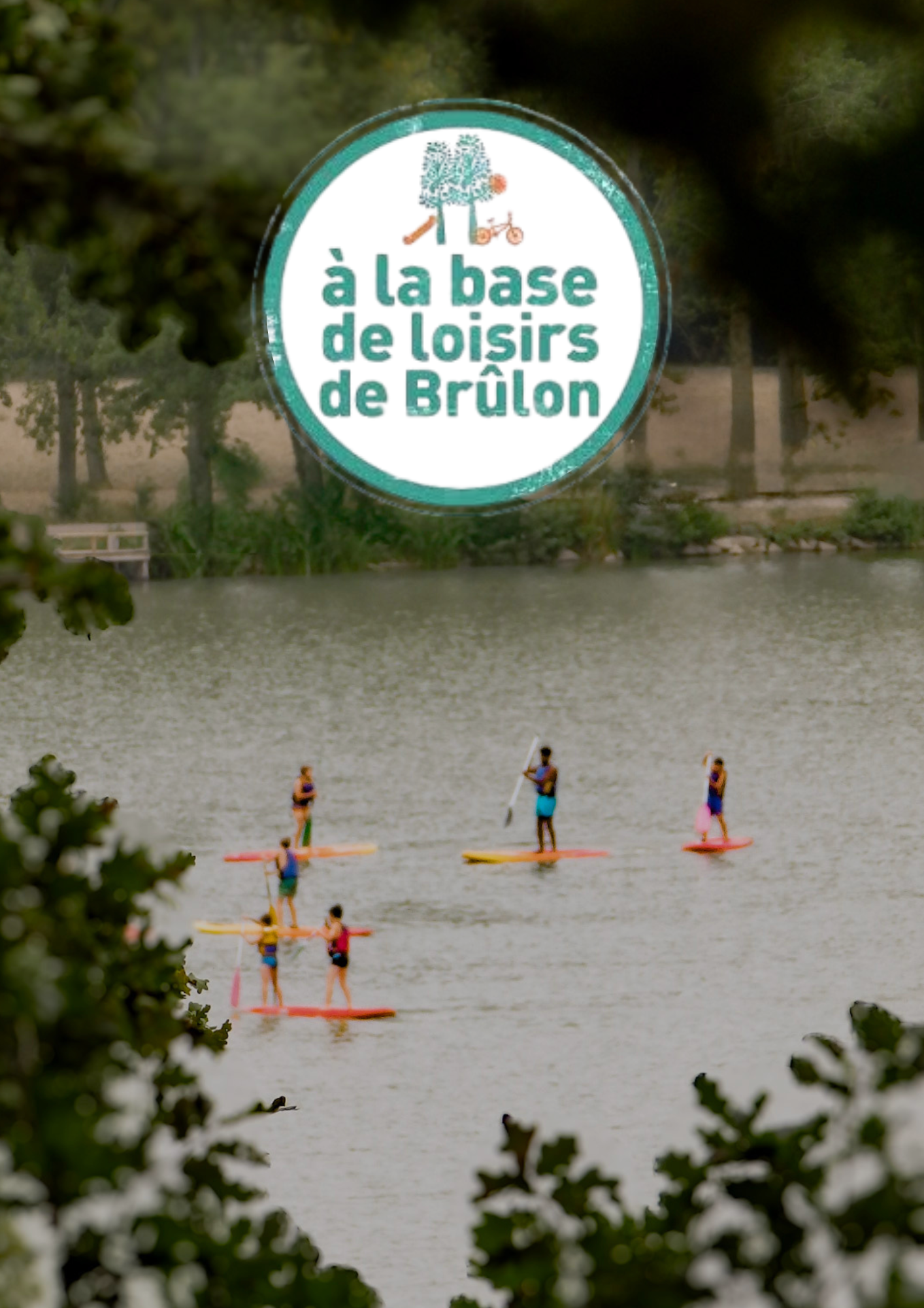 base de loisirs brulon, communication, reseaux sociaux