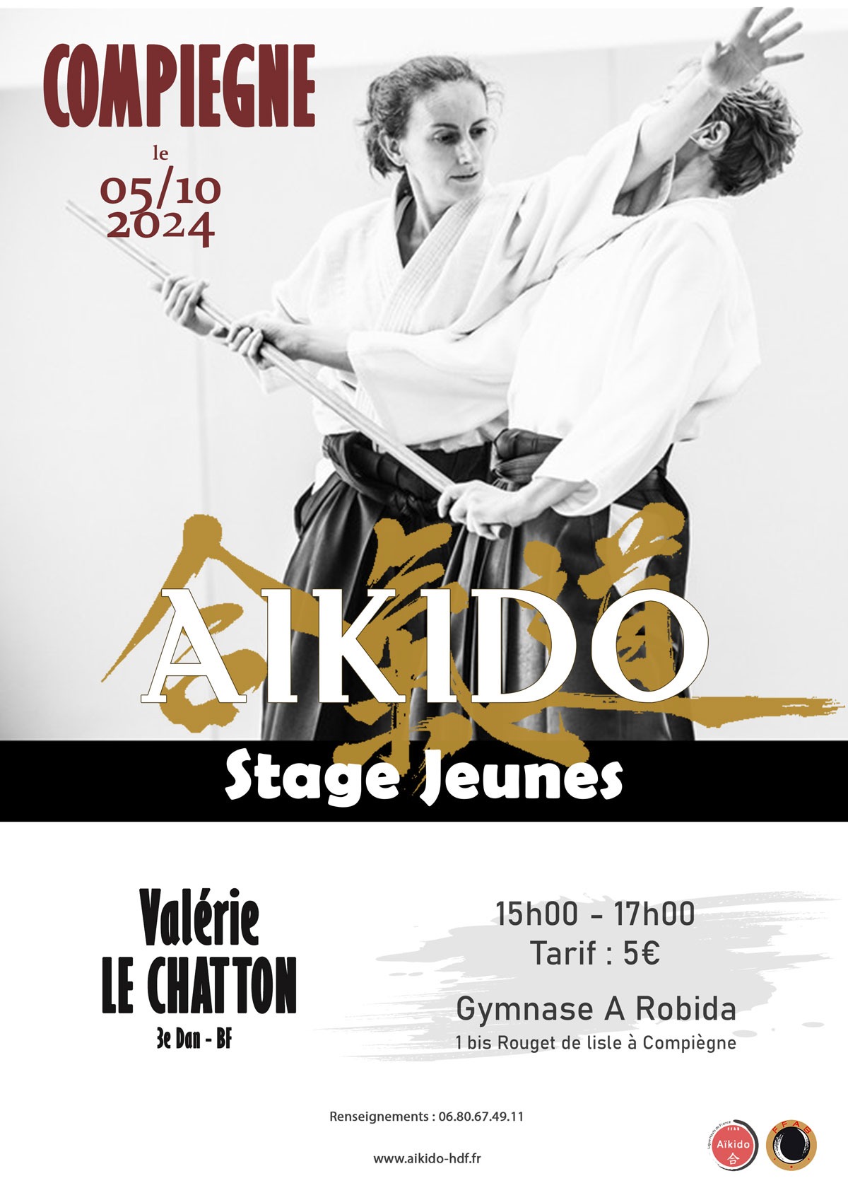 stage jeune aïkido valerie le chatton 