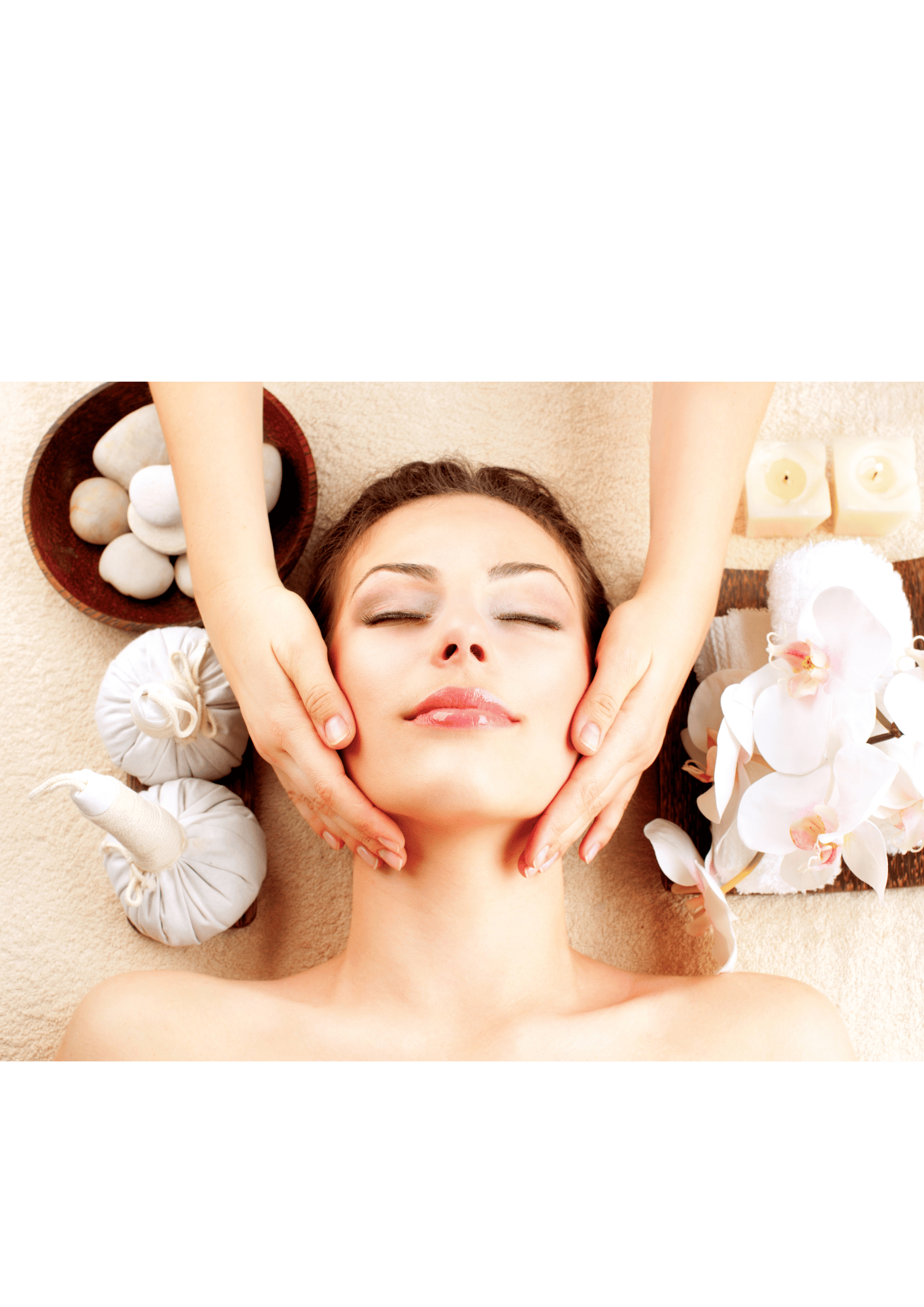 erzorgende gezichtsmassage voor een frisse en stralende huid, uitgevoerd bij Medisch Pedicure Grote Berg.