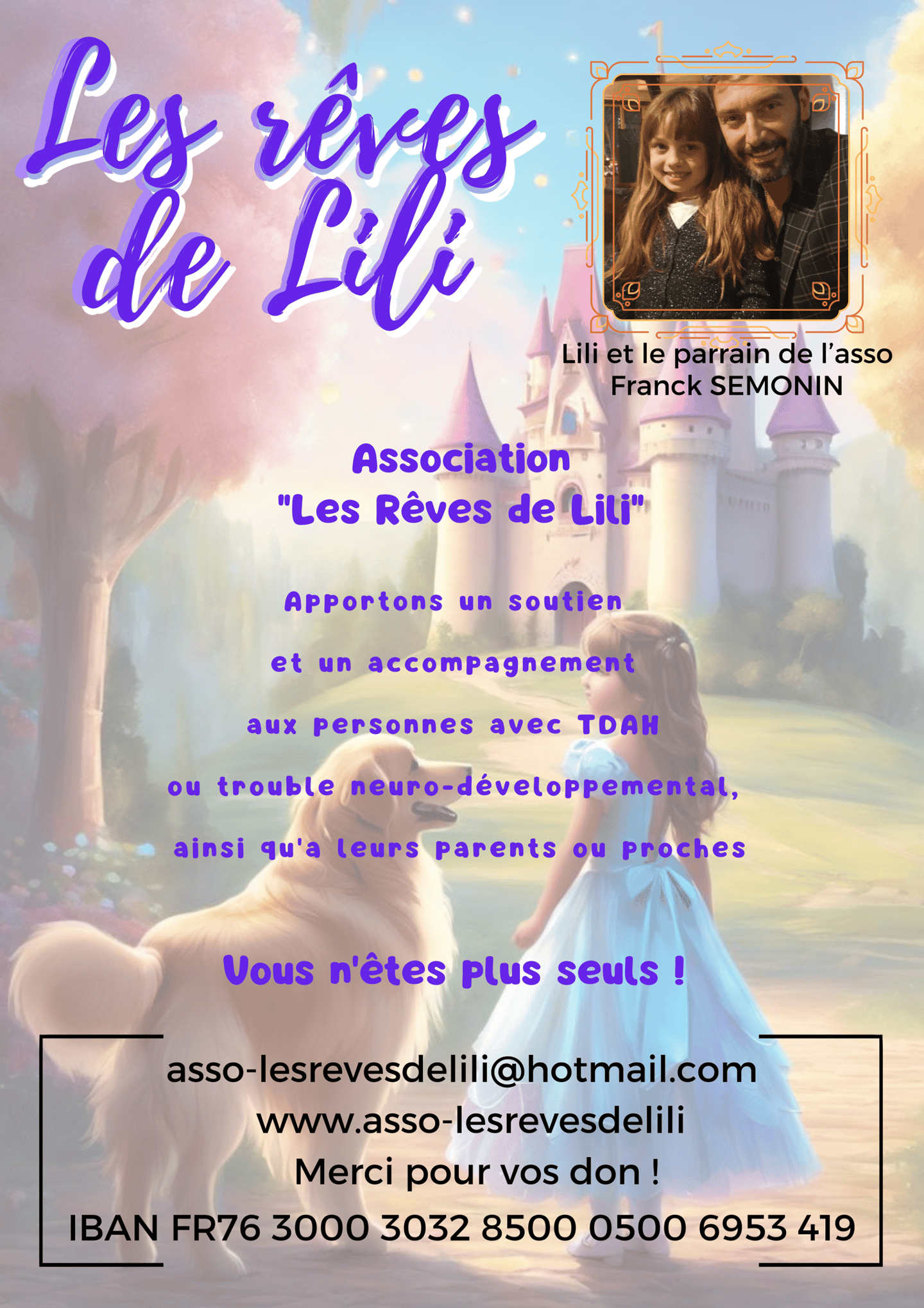 Association Les rêves de Lili pour les enfants handicapés