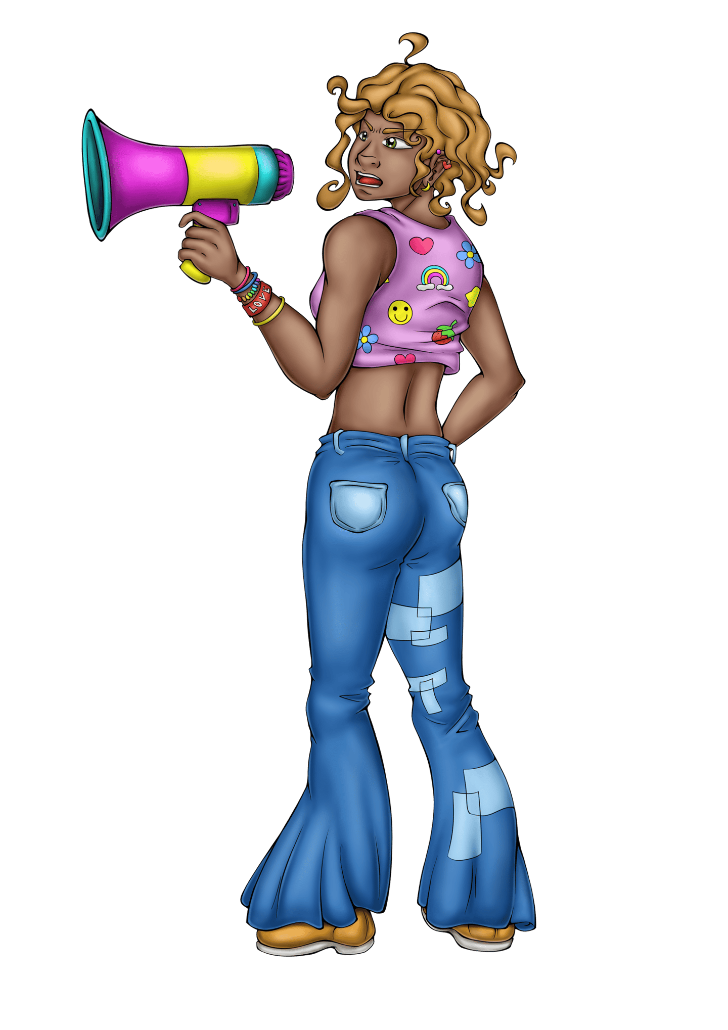 Erika Daishima - Personnage de "The Arsenic Club" - Ari Flandroit ©