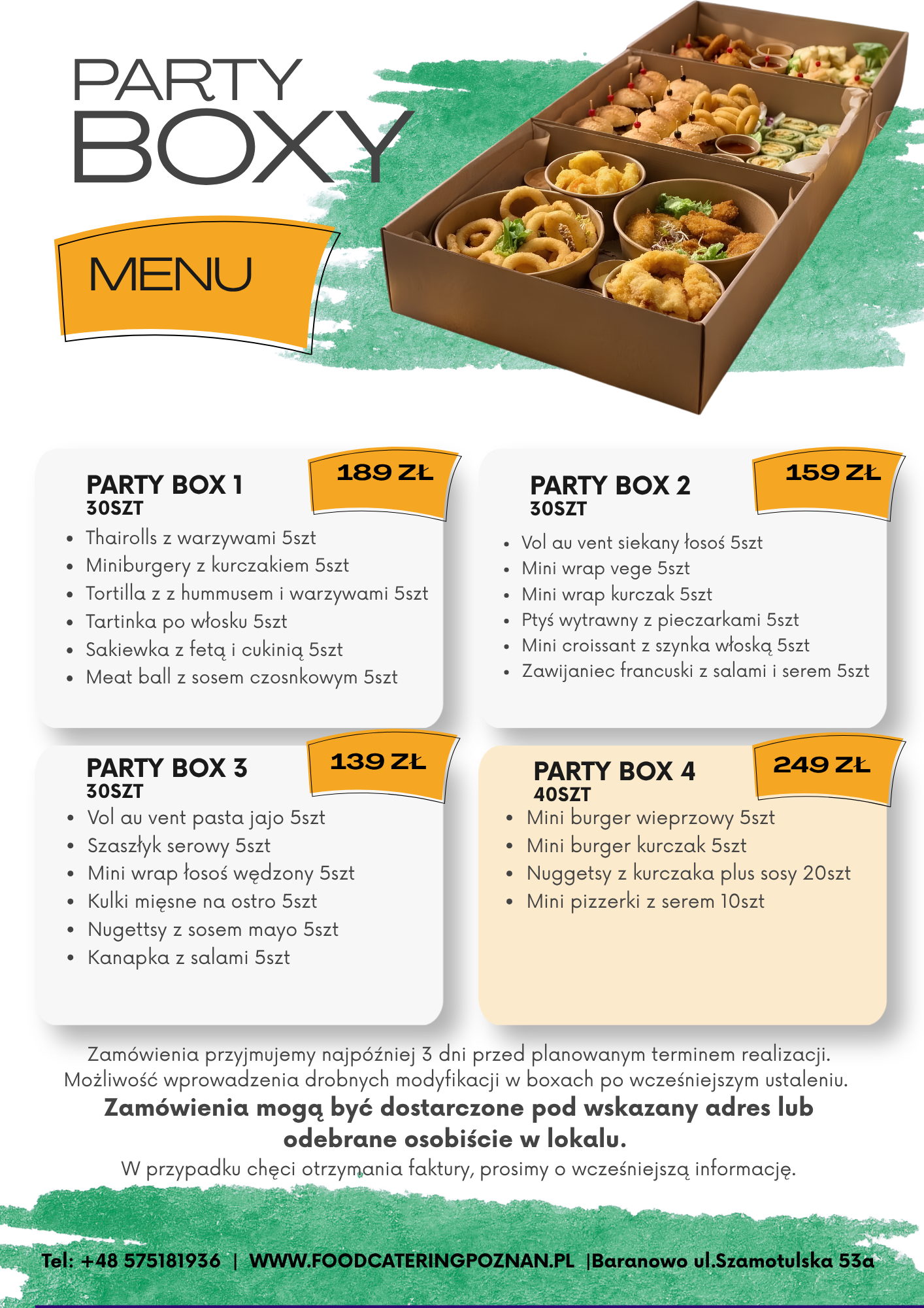 oferta party box