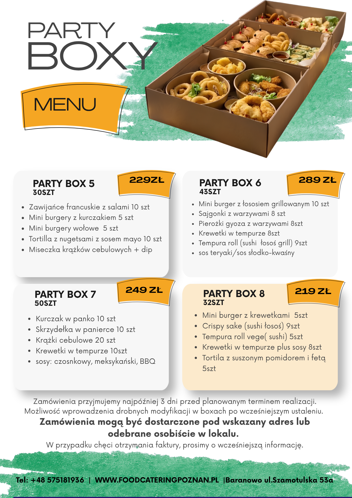 oferta party box