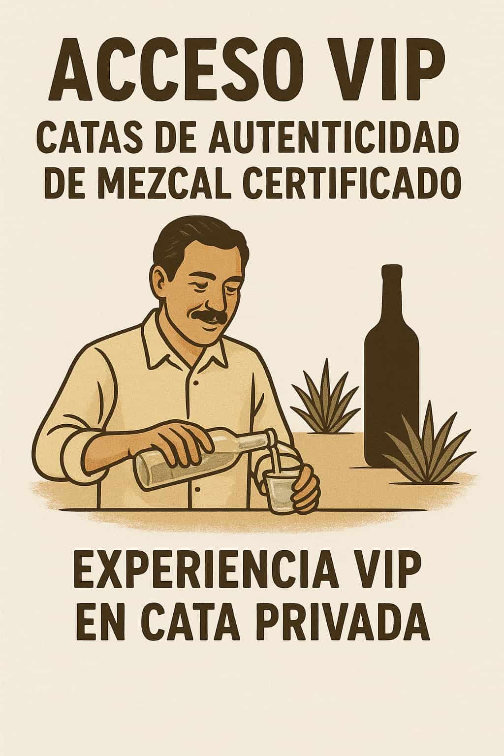 Experiencia VIP en cata privada de mezcal artesanal con maestro mezcalero